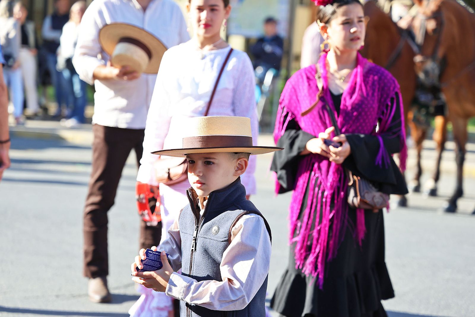 Imágenes de la salida de la Hermandad Ntra Sra de la Peña de Huelva