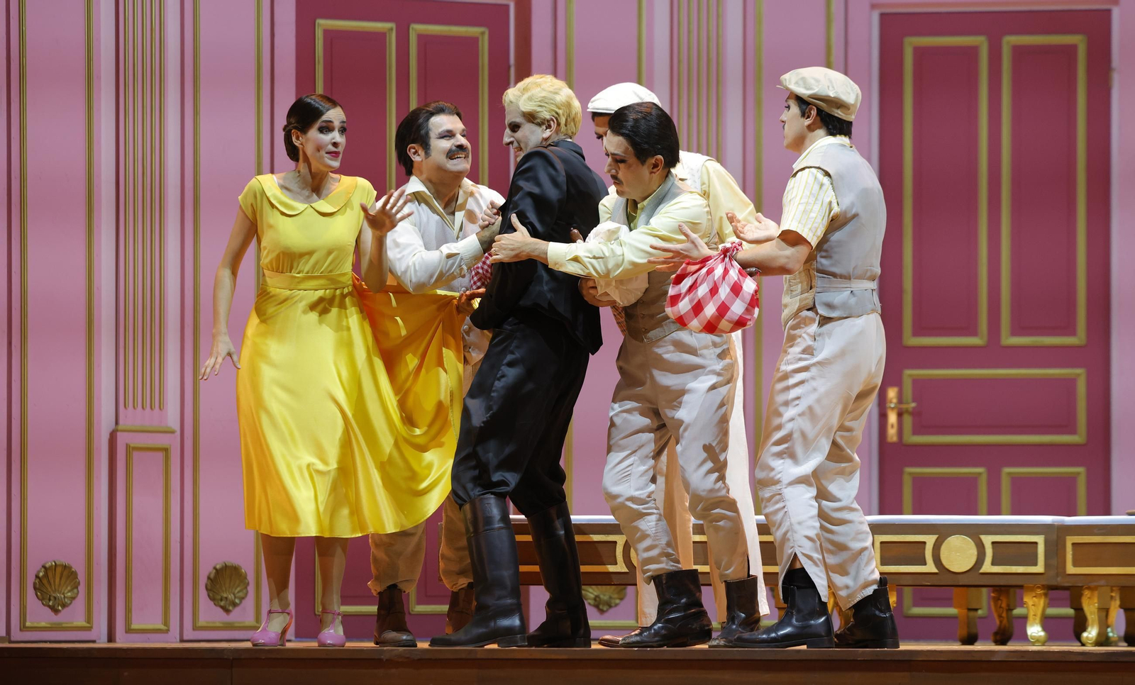 Ensayo general de la ópera 'Ariadne auf Naxos', todas las fotos