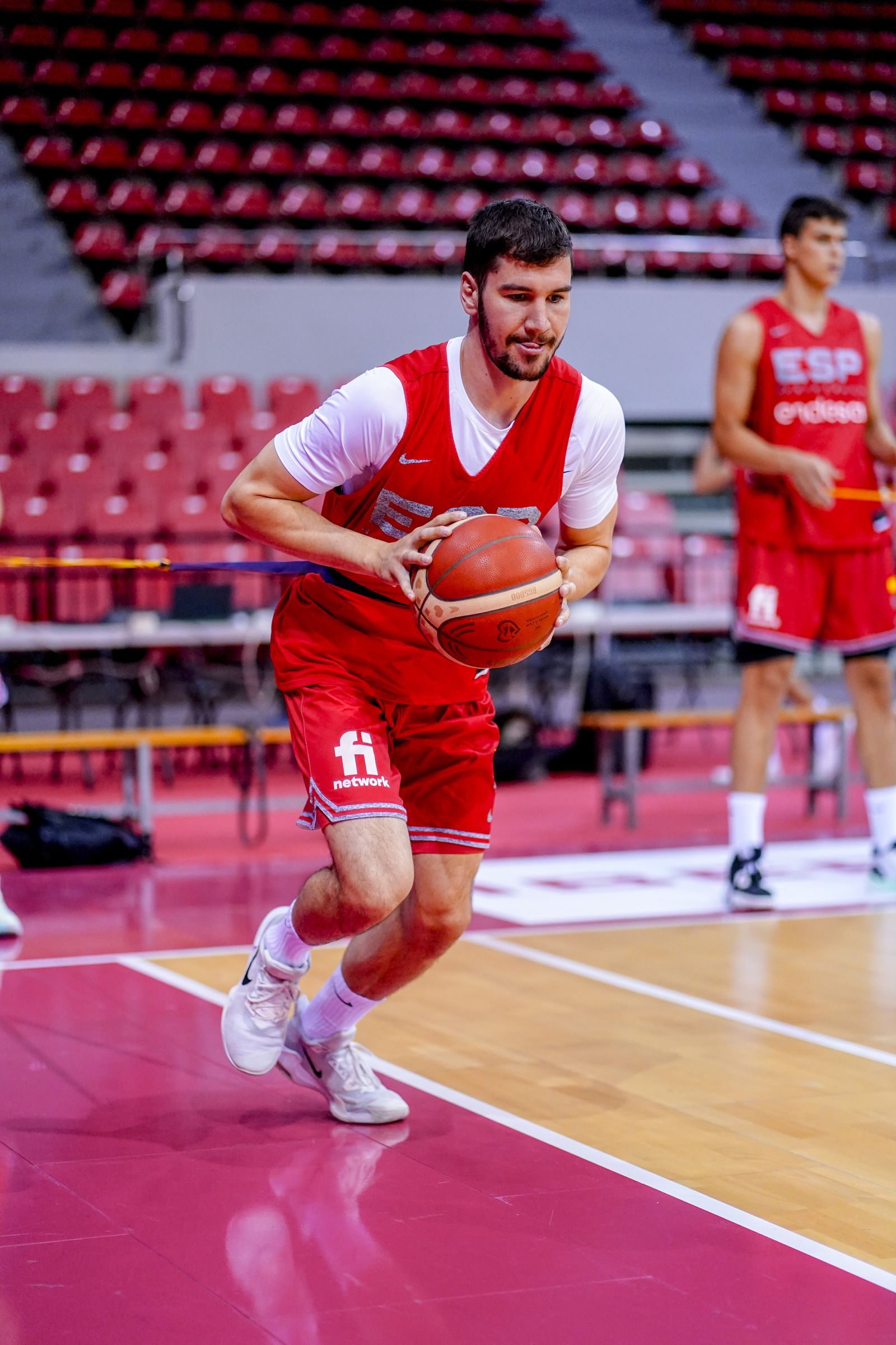 España empieza a trabajar con Brizuela, Barreiro, Alberto Díaz y Jaime Fernández