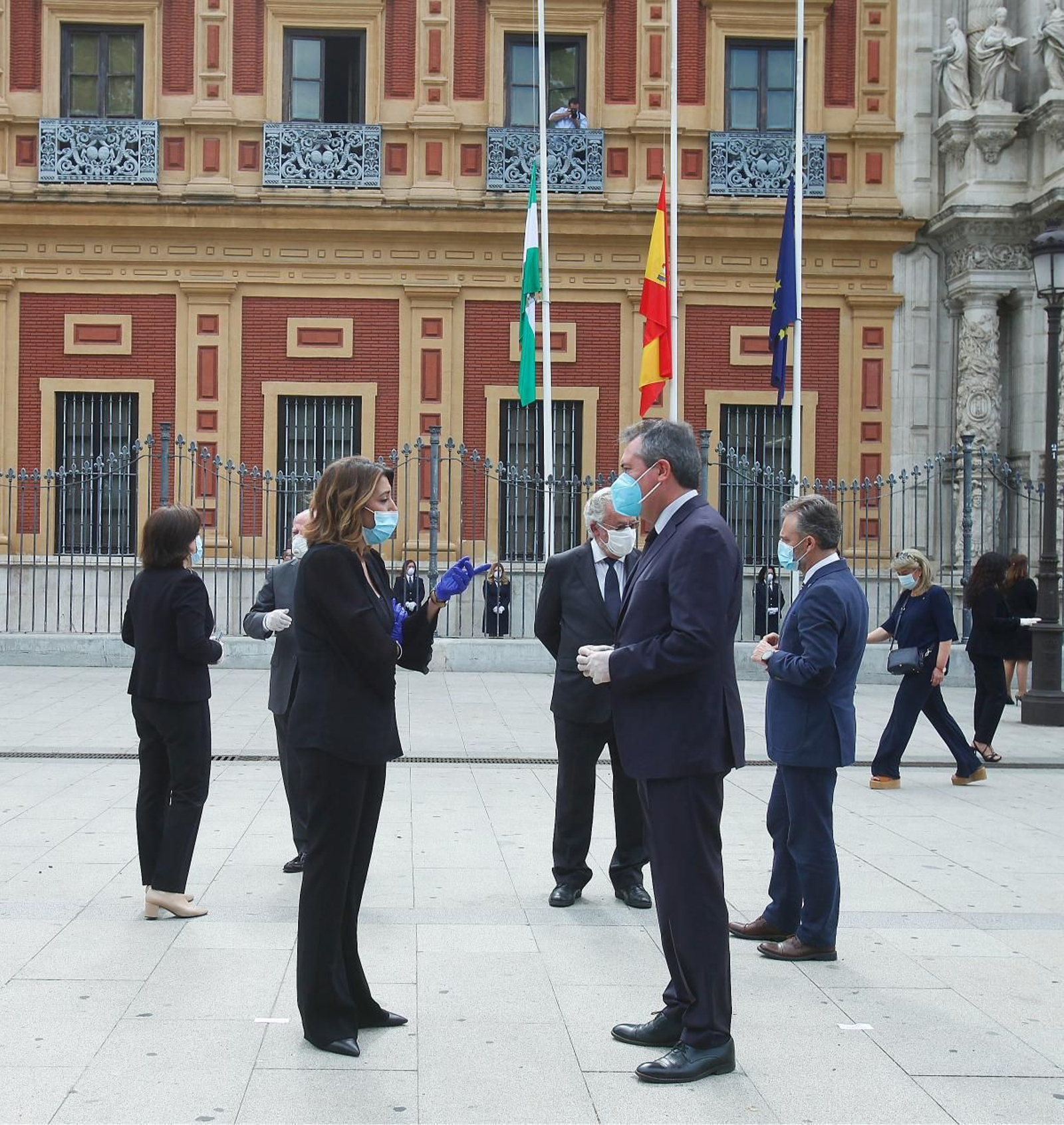 Cinco años del confinamiento por el Covid: las mejores fotos de la pandemia en Sevilla