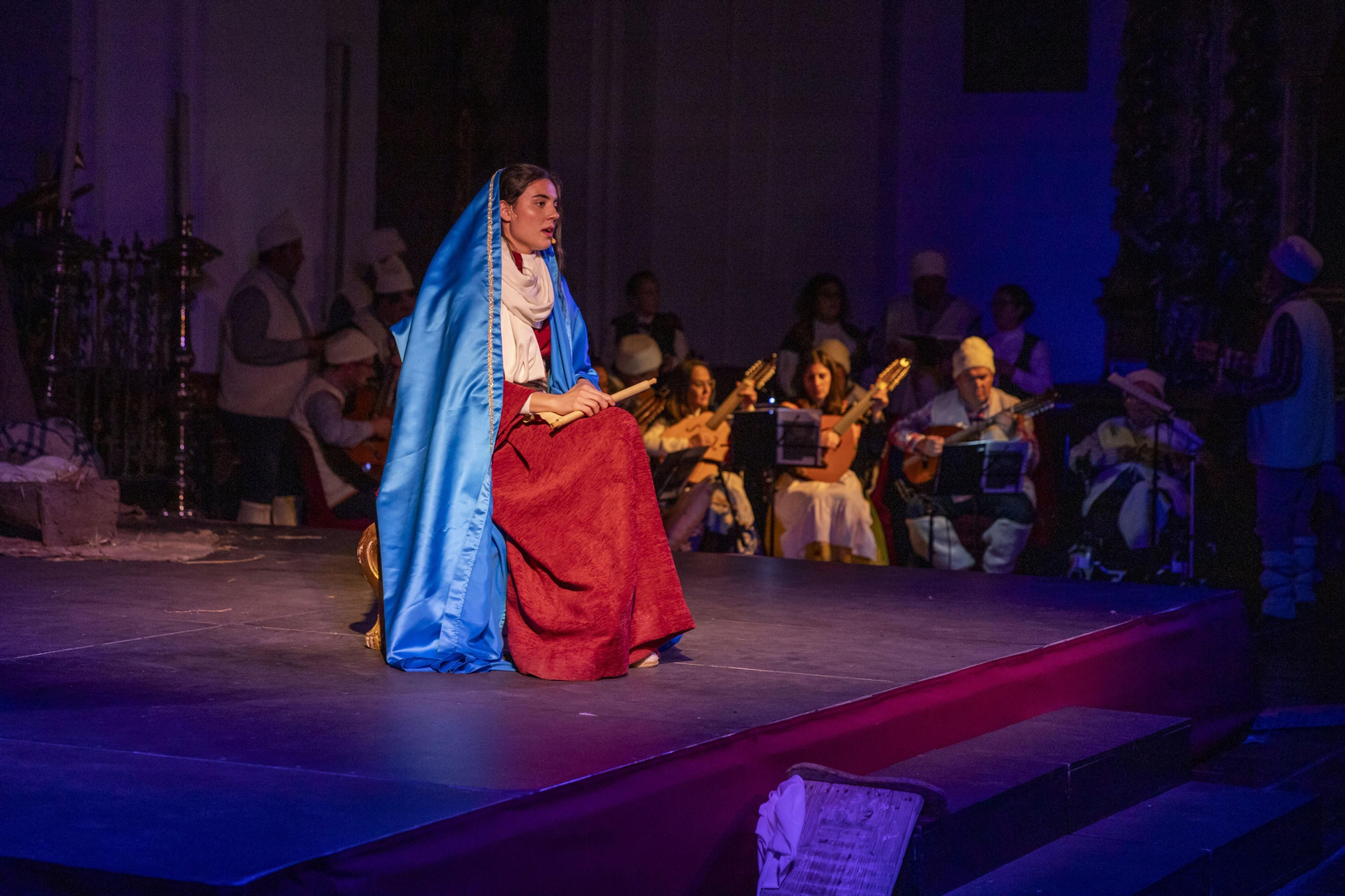 La representación de 'Los coloquios de la infancia de Jesús’ de Alcaracejos, en imágenes