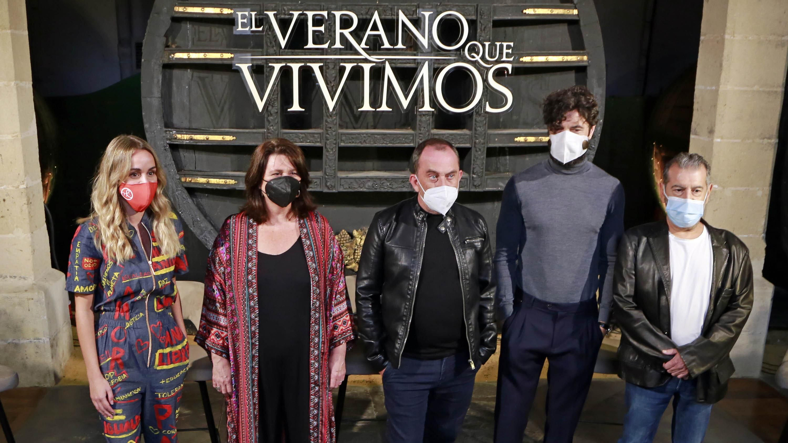 Rueda de prensa de la película 'El verano que vivimos' en González Byass