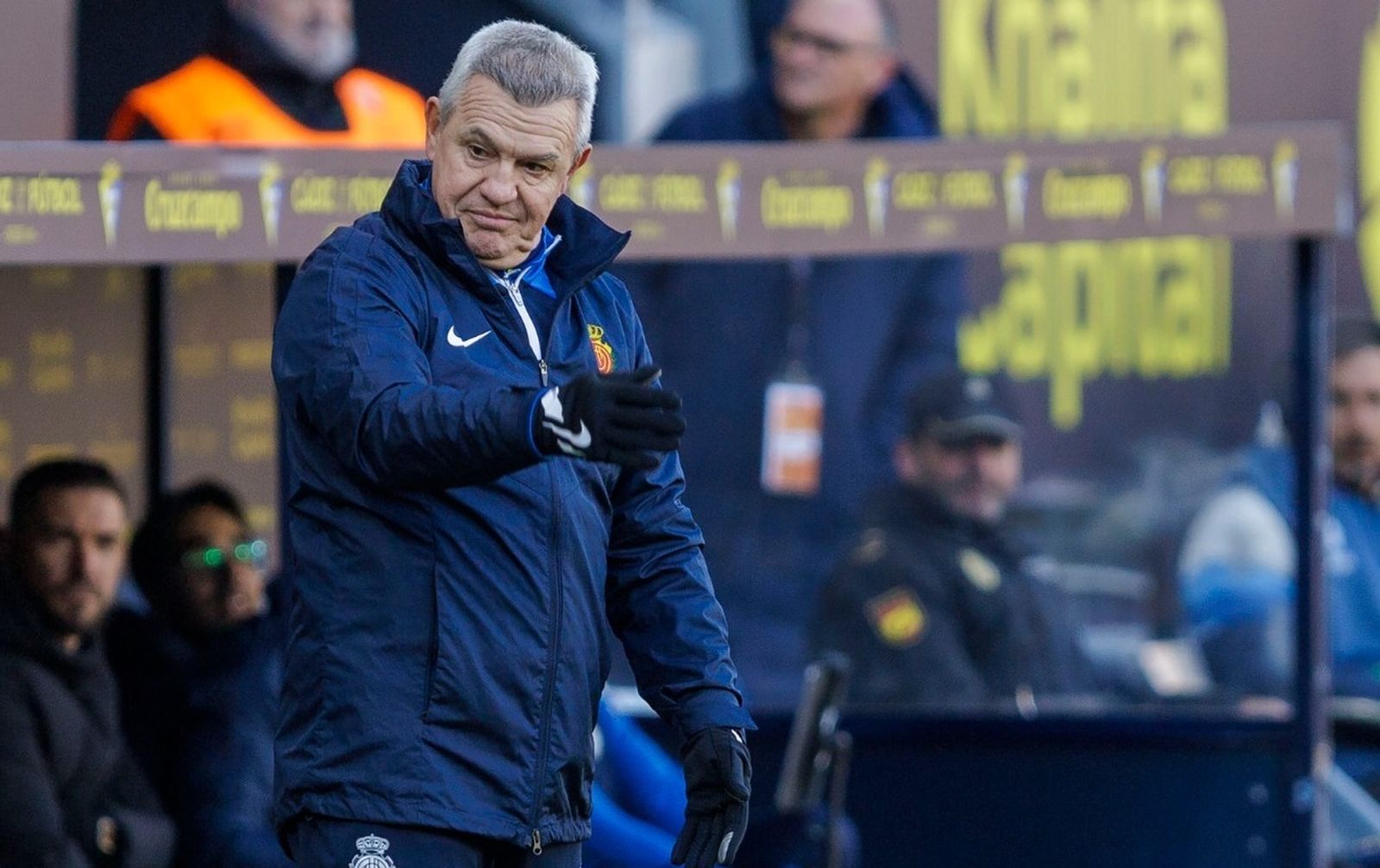 Malestar de Aguirre con la actuación arbitral.