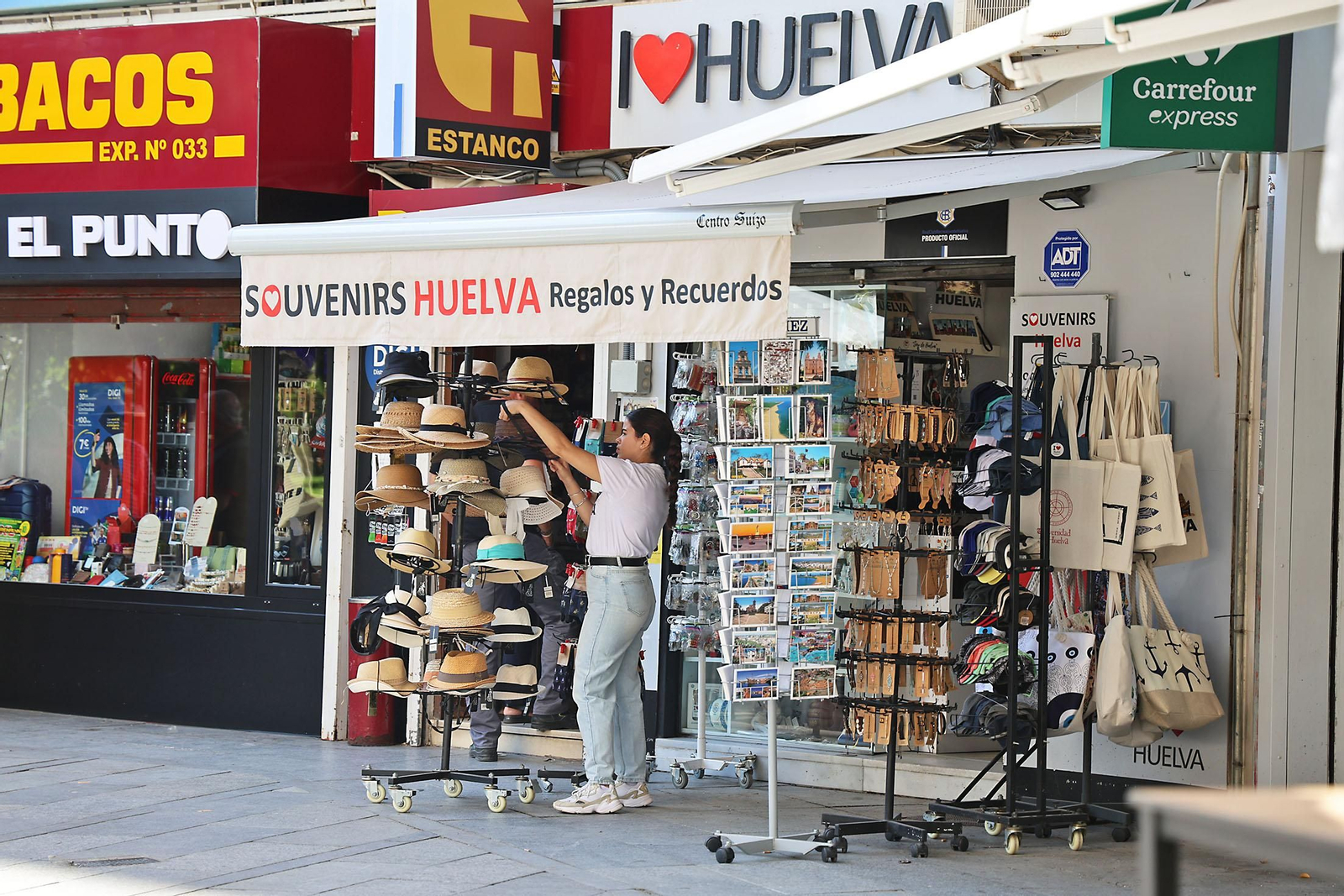 El Punto, lugar de paso y encuentro de la ciudad de Huelva