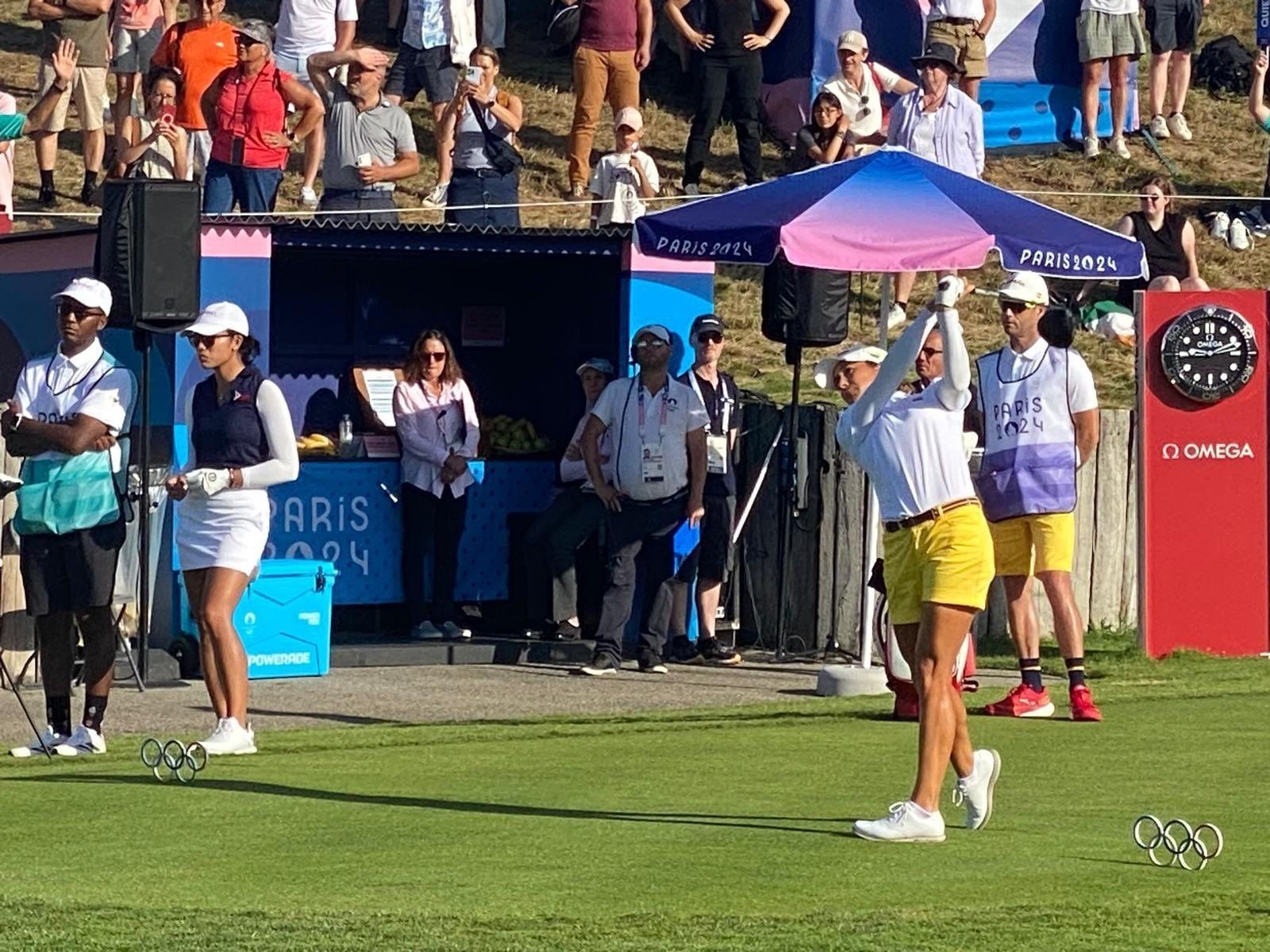 Azahara Muñoz, en acción.