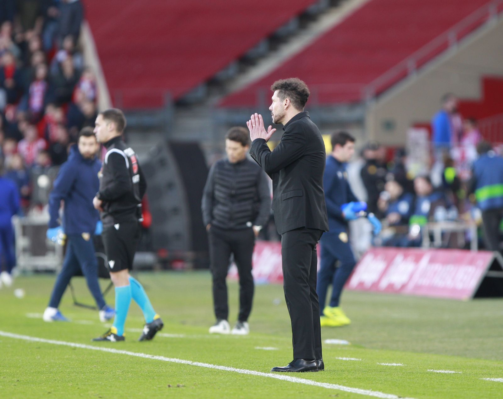 Imágenes del partido U.D. Almería-Atlético de Madrid