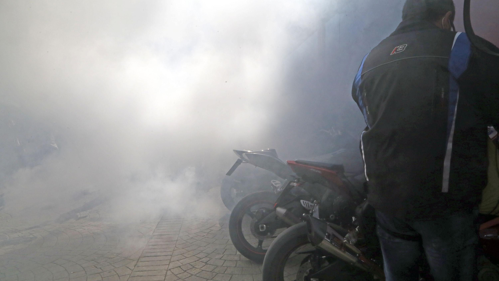 Imágenes del ambiente motero en Jerez