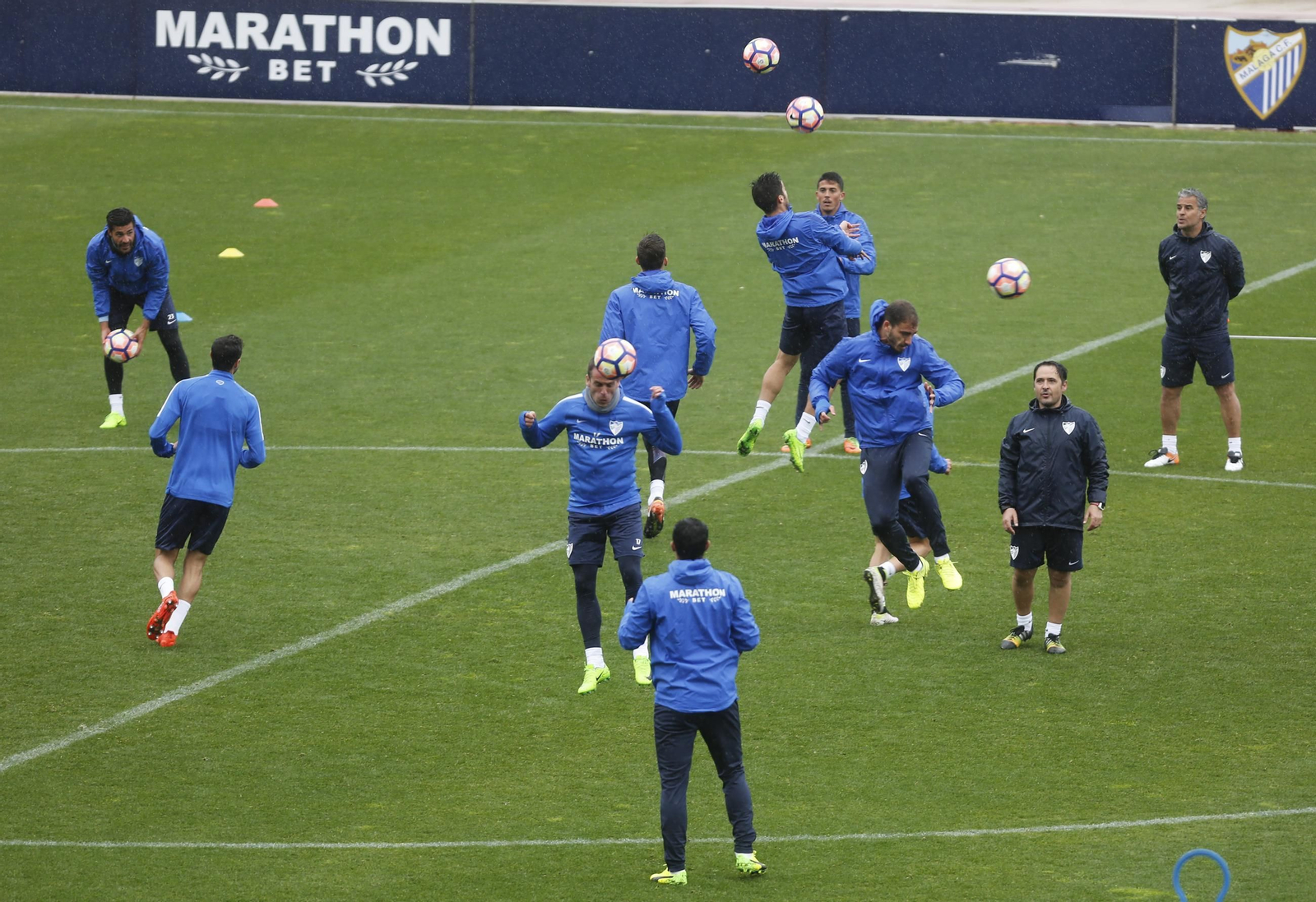 El paso de Sergio Pellicer por el Málaga CF, en fotos