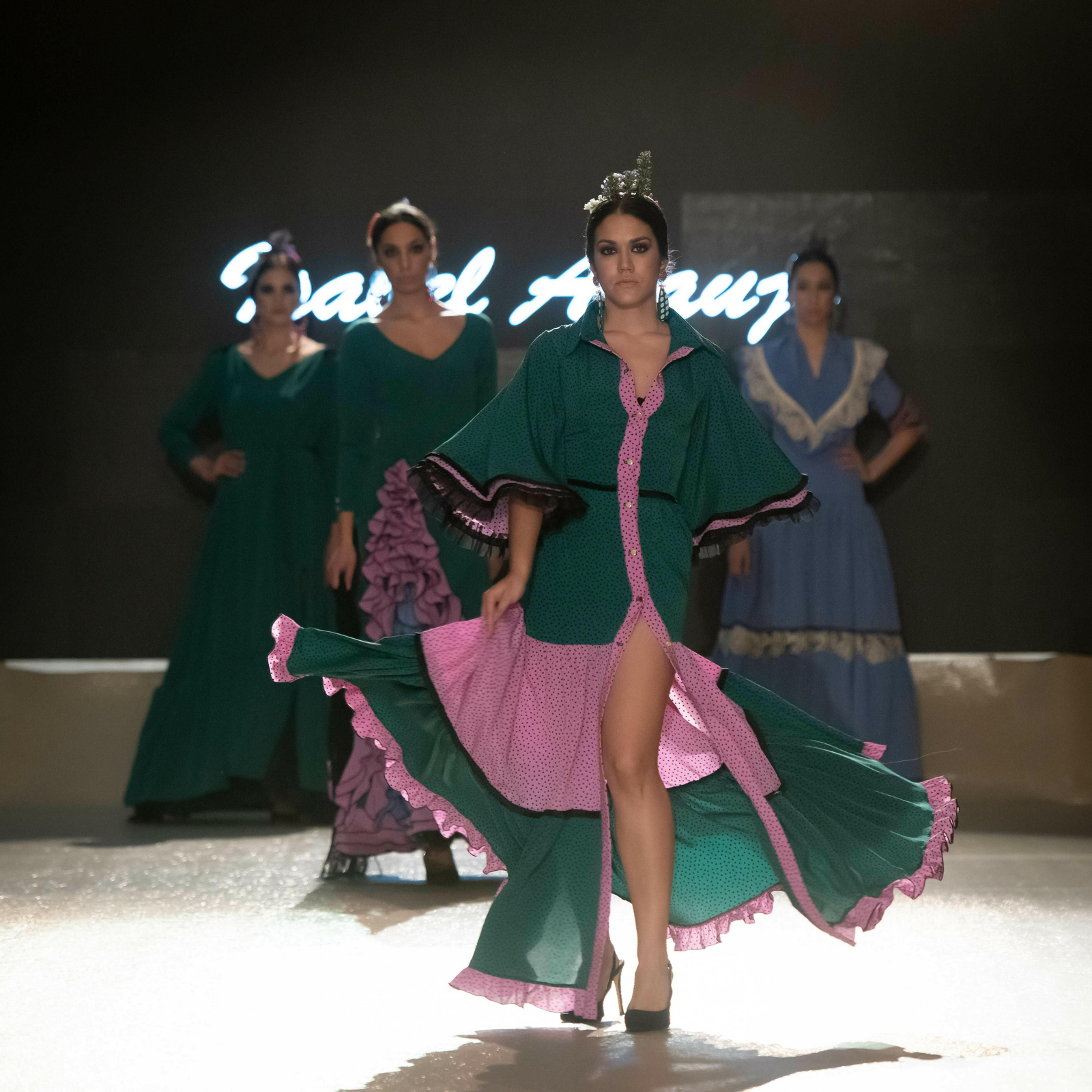 Desfile Isabel Araujo en Lepe Loves Flamenco 2020