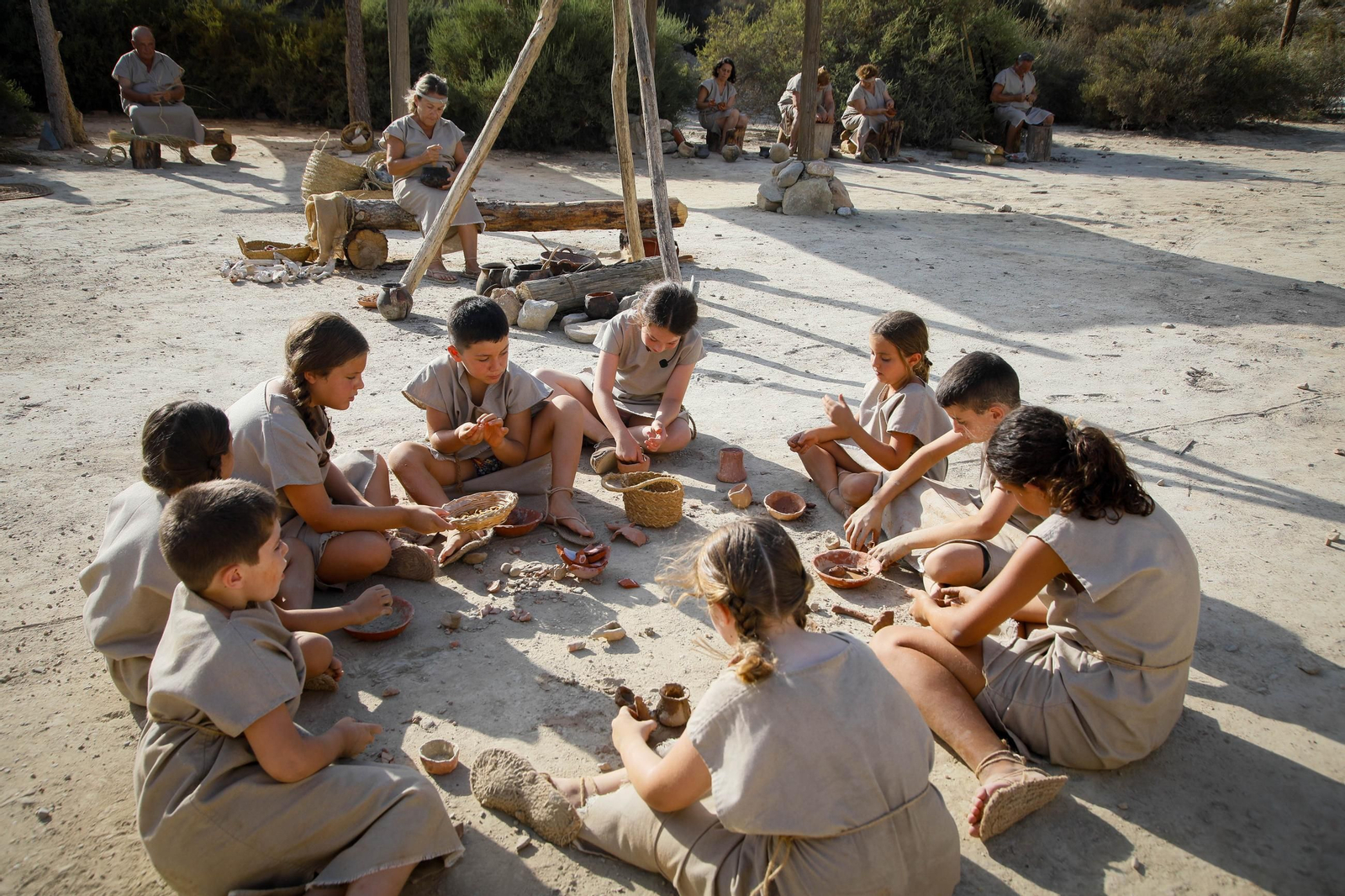 Así se ha vivido la segunda recreación histórica de la cultura argárica en Antas