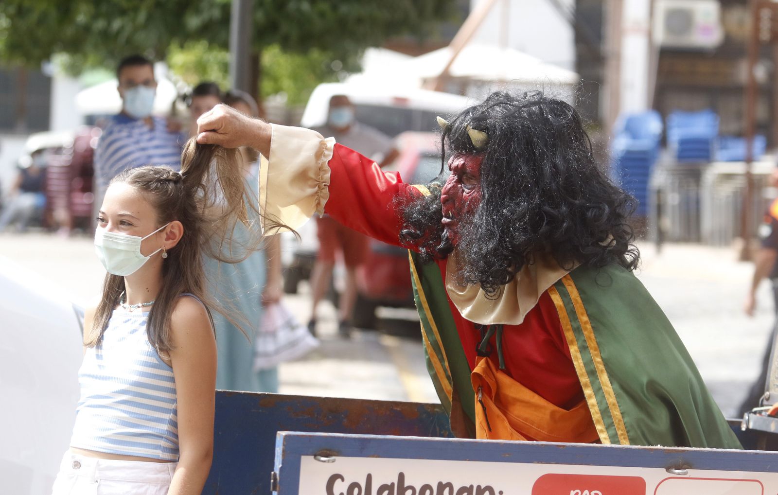 El terror de la Diablilla por las calles de Montoro, en fotografías