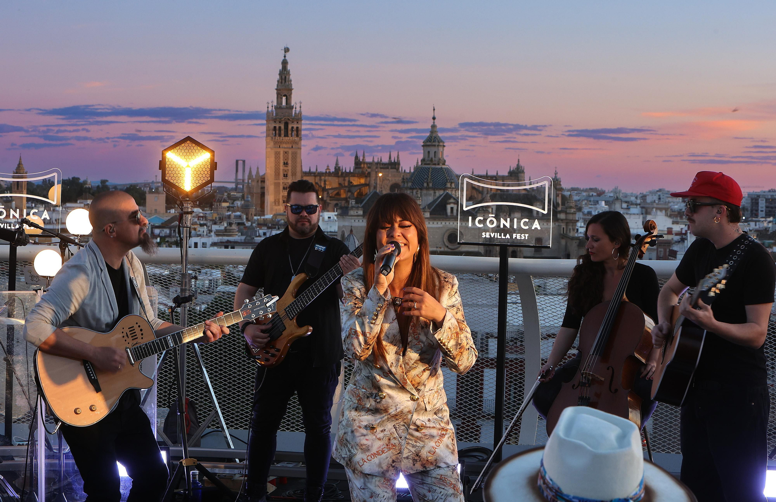 Concierto de Vanesa Martín en las setas