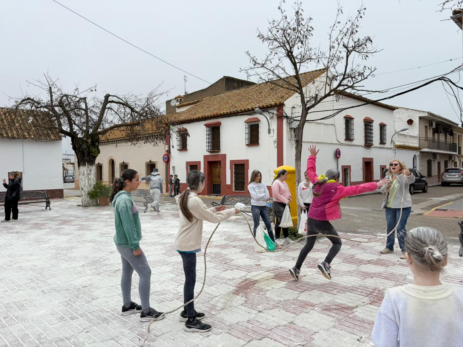 Batalla de la Harina en Ochavillo del Río.