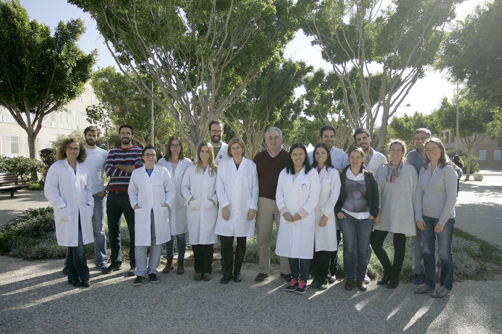 Grupo de investigación de la UAL a cargo de Rafael Lozano.