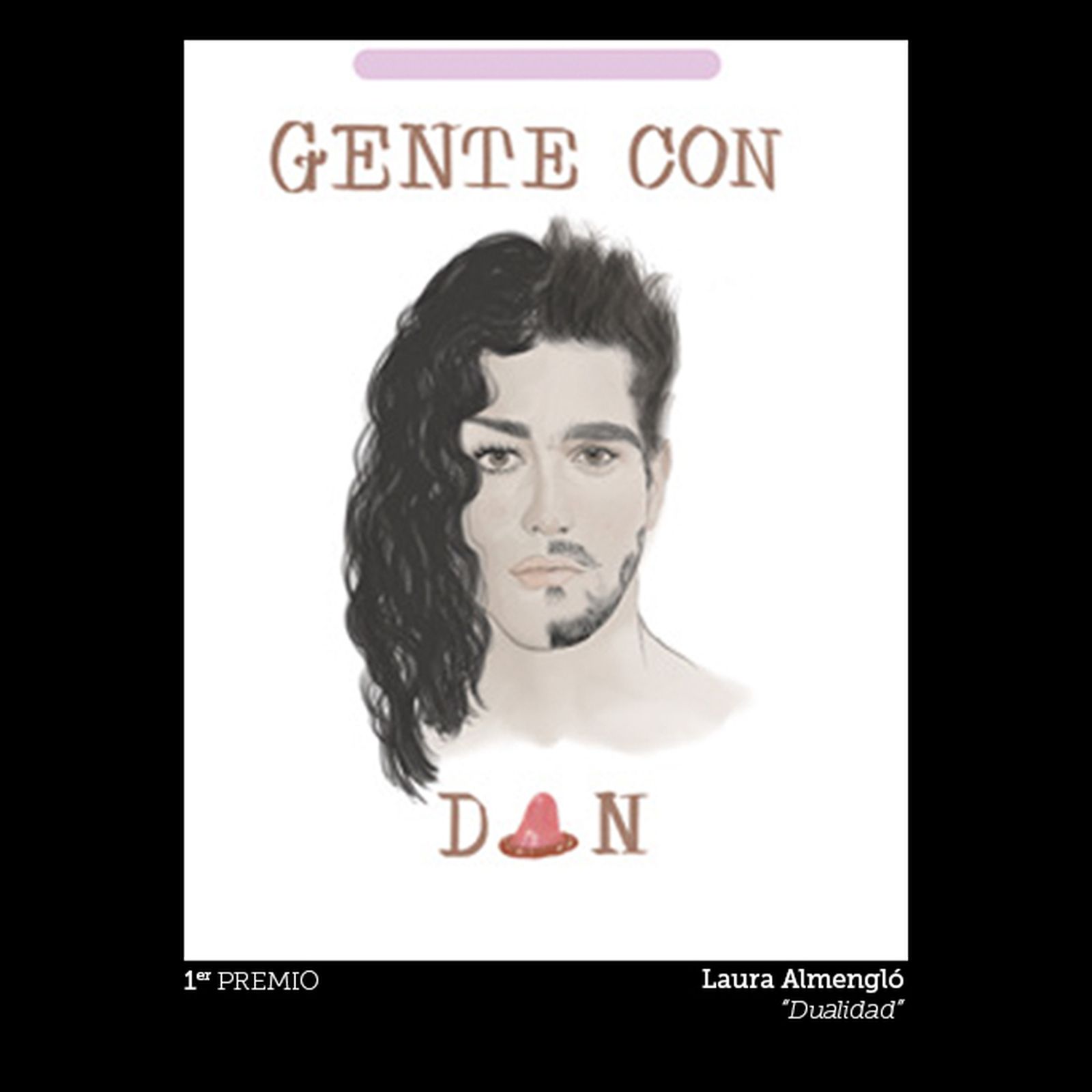 Laura Almengló, primer premio con 'Dualidad'.