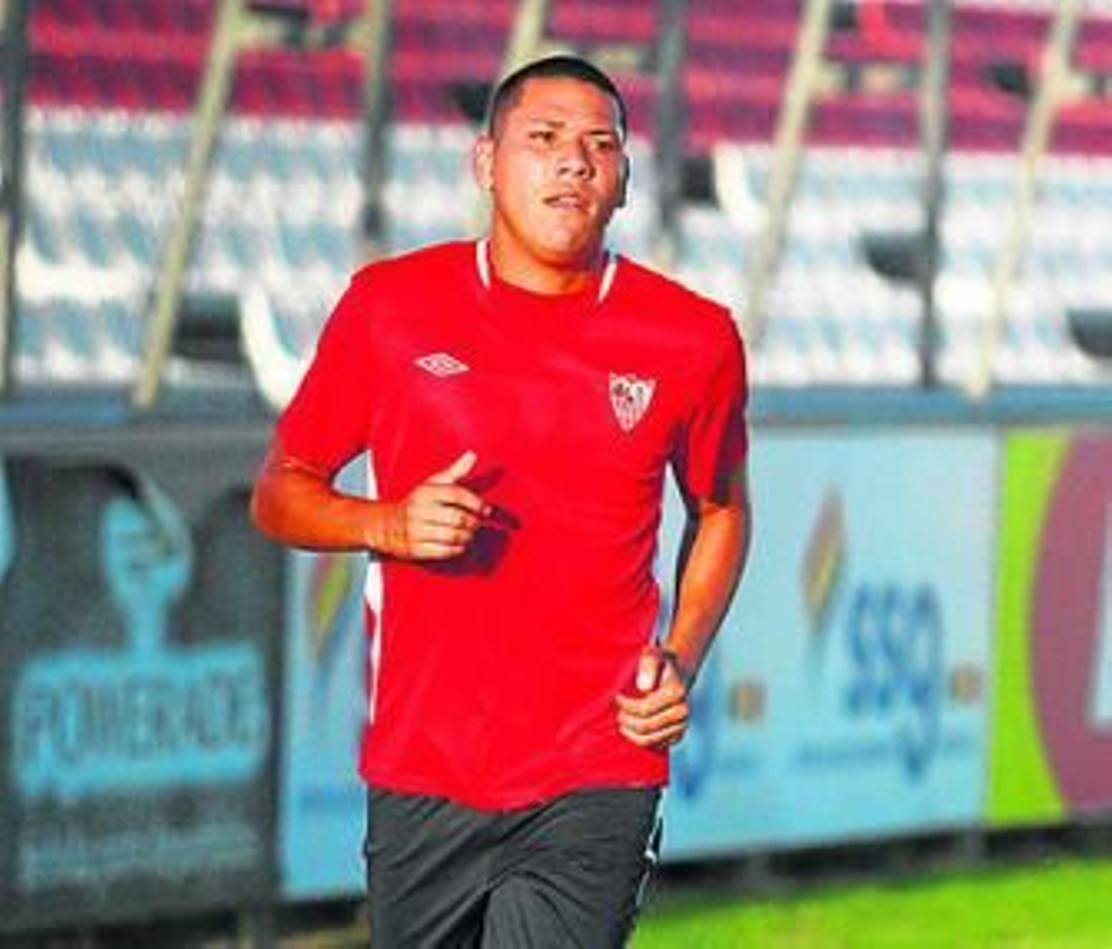 Maduro, durante la sesión de carrera continua de ayer.