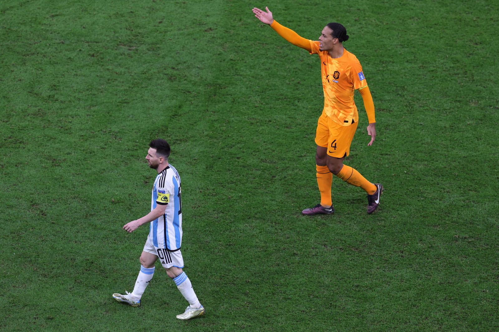 Las imágenes del Países Bajos - Argentina en los cuartos de final del Mundial de Qatar