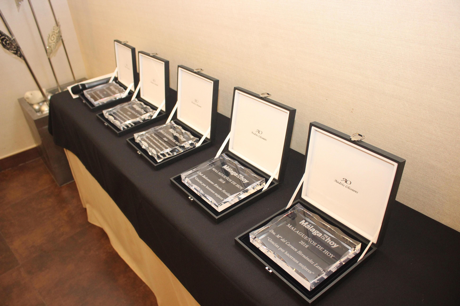 XIV edición de los premios Malagueños de Hoy