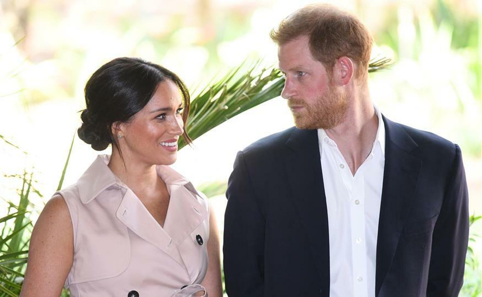 Los duques de Sussex, durante su reciente viaje a Sudáfrica.