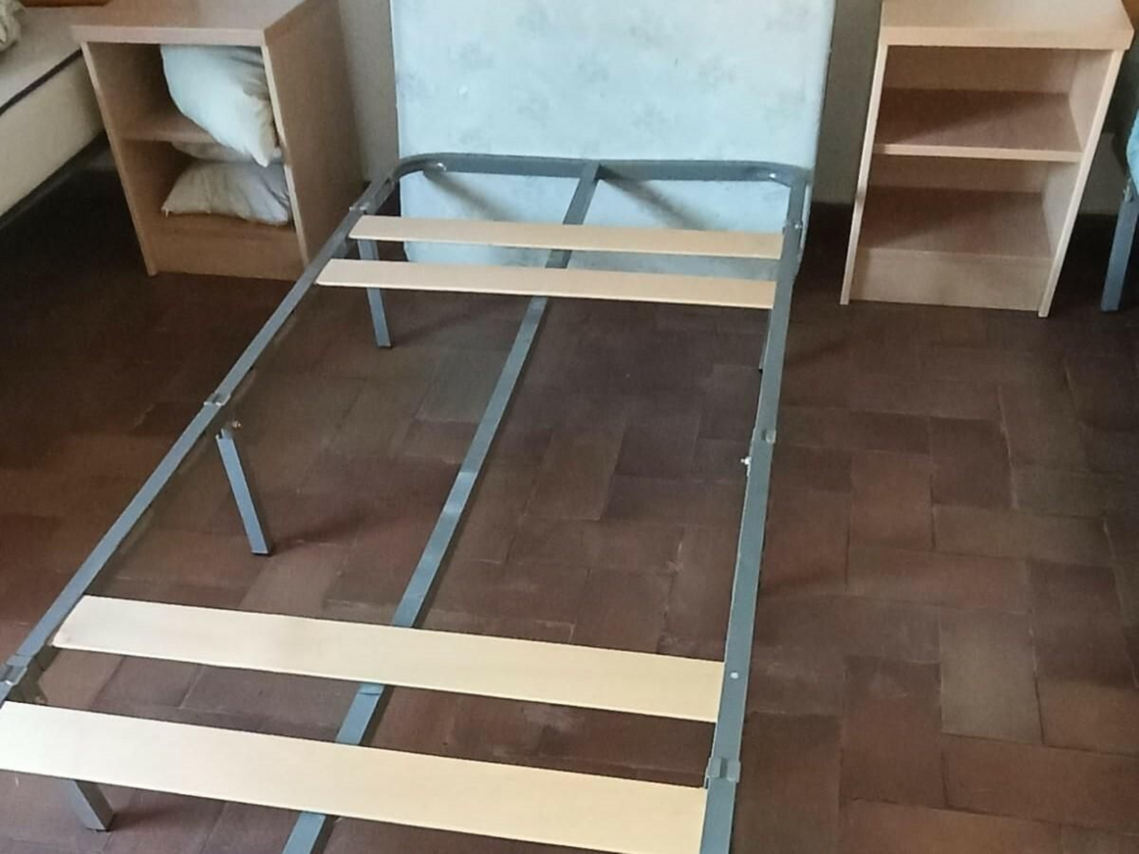 Estado que presenta el parque de bomberos de la avenida de los Custodios, en fotos