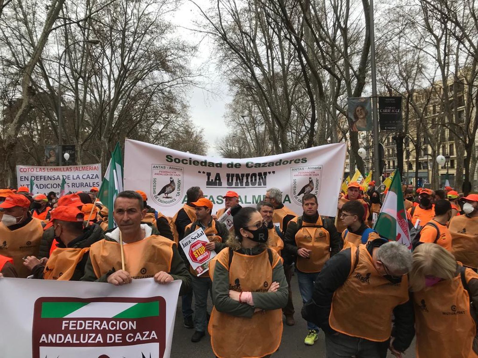 Fotogalería de la manifestación del campo almeriense