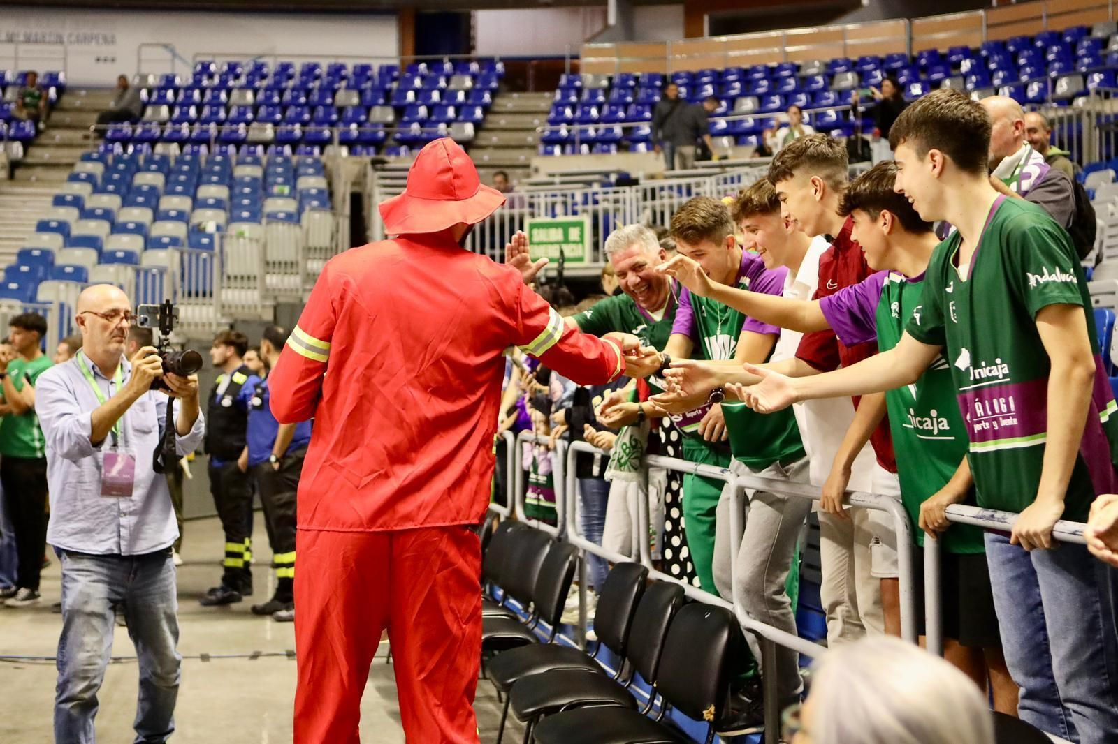 El Halloween del Unicaja, en fotos