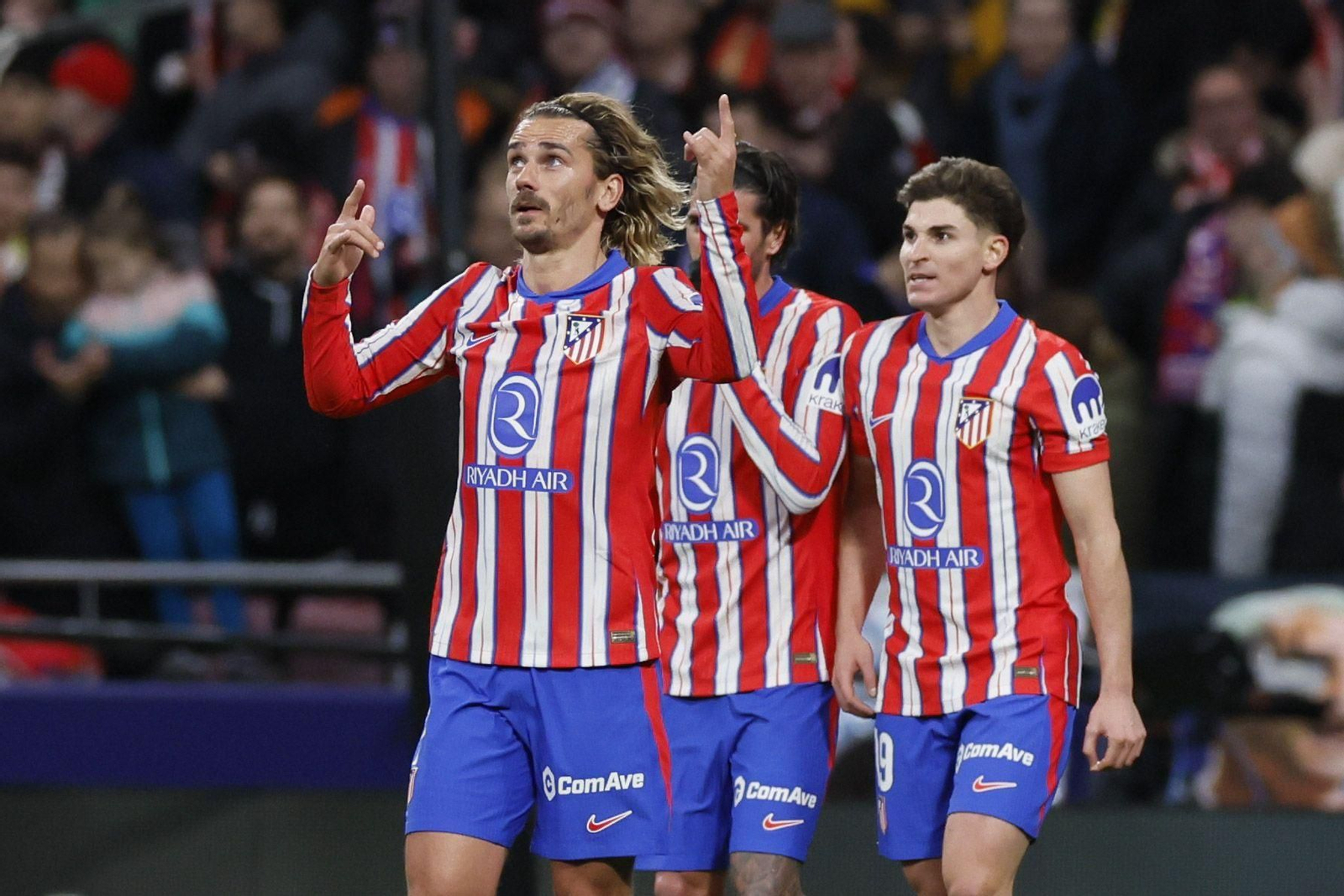 Las fotos de la remontada en el Atlético - Barcelona