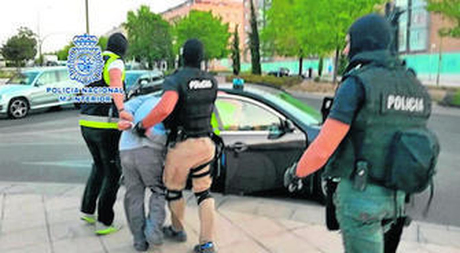 Otros dos detenidos por el atraco frustrado de un banco en Madrid