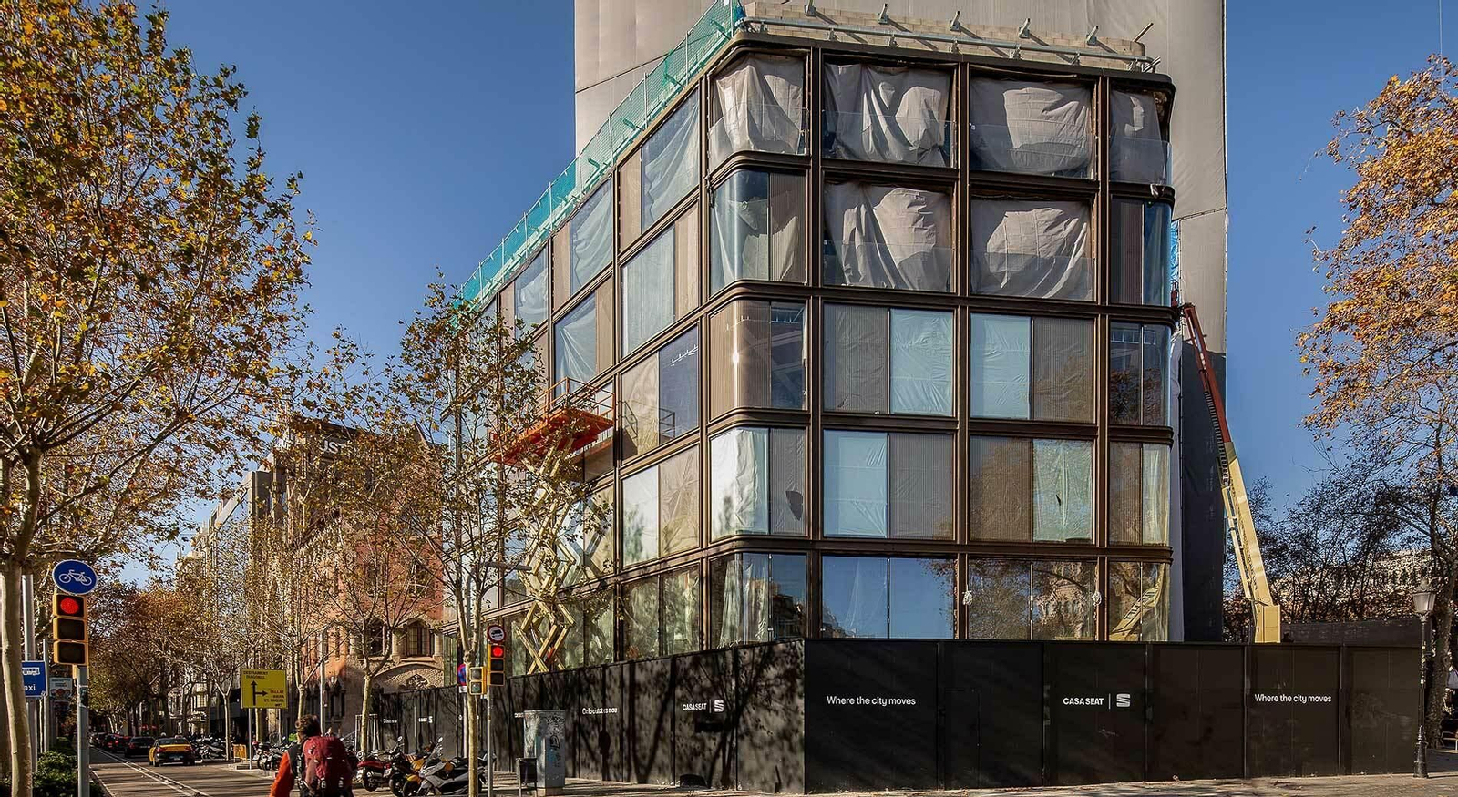 Imagen de las obras de Casa Seat que se inaugura el 23 de abril.