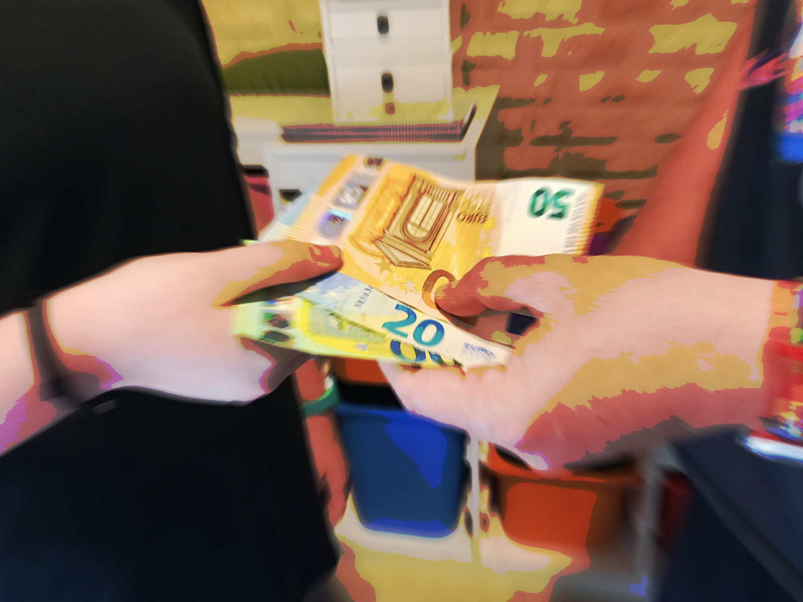 Si no quiere ver al padre, tampoco recibirá su dinero.