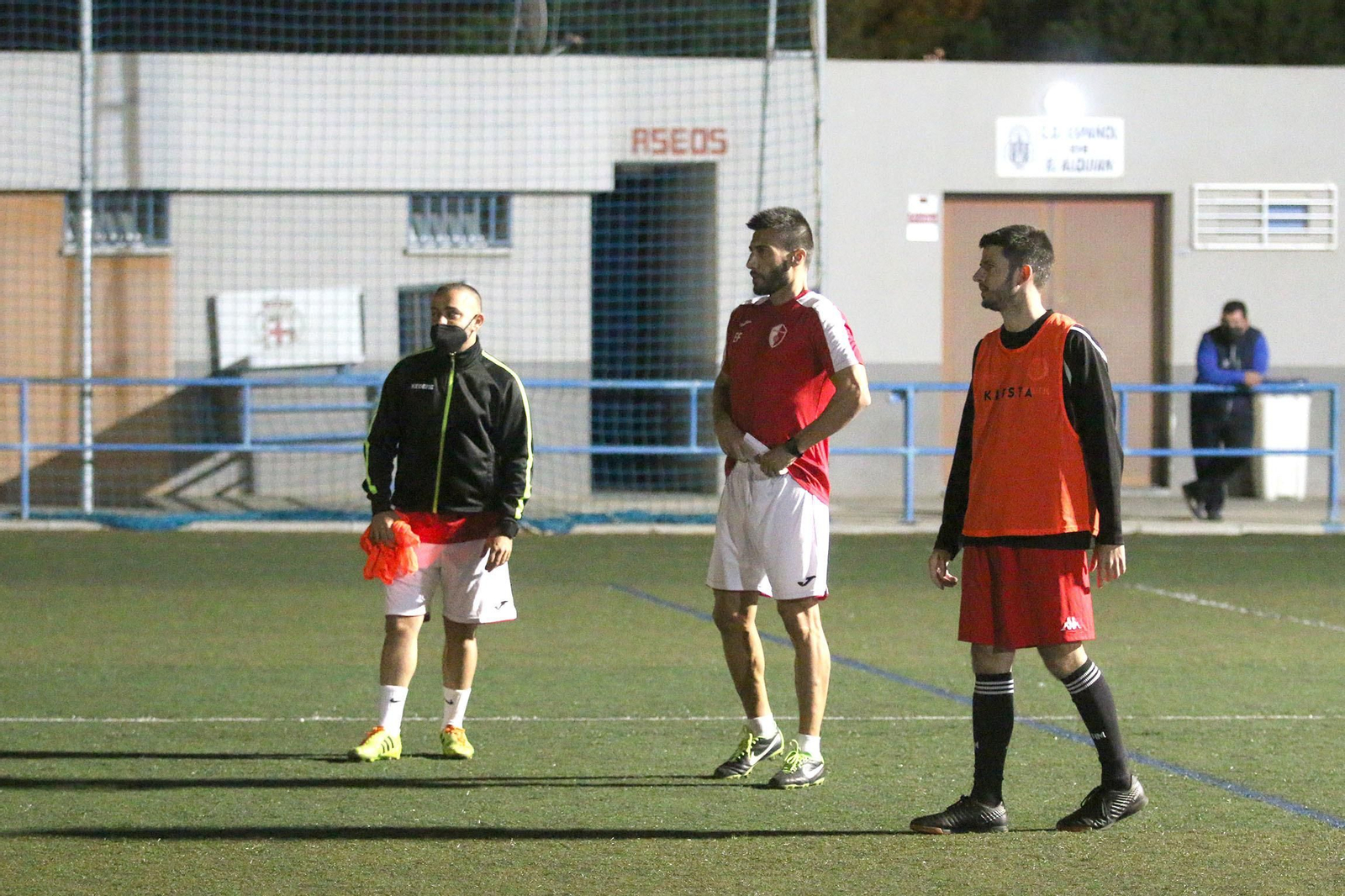 Fotogalería del tándem Crusat&Edu Fenoy como entrenadores del Sporting de Almería
