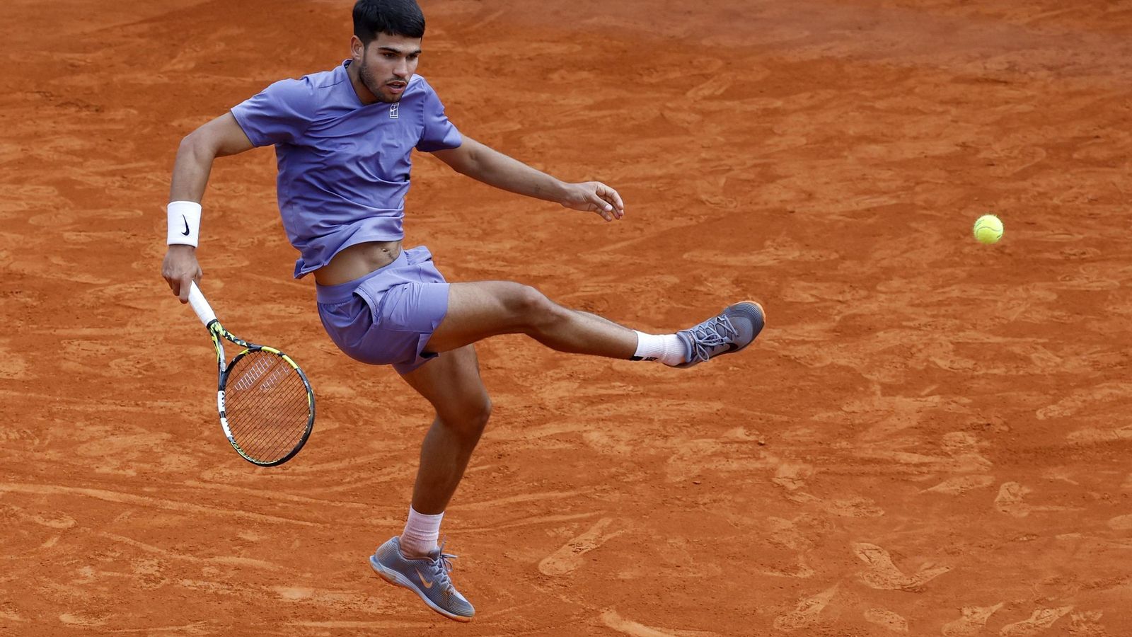 Las fotos del Davidovich-Alcaraz del Masters 1000 de Montecarlo