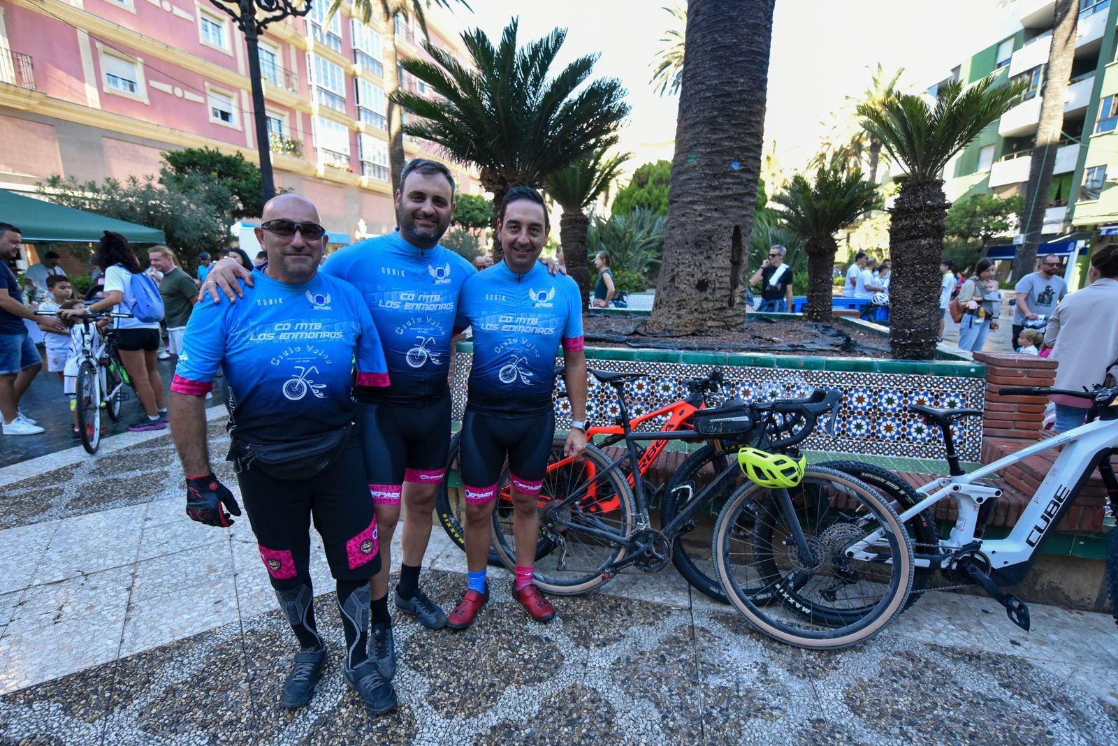 Las fotos del Día de la Bicicleta en La Línea