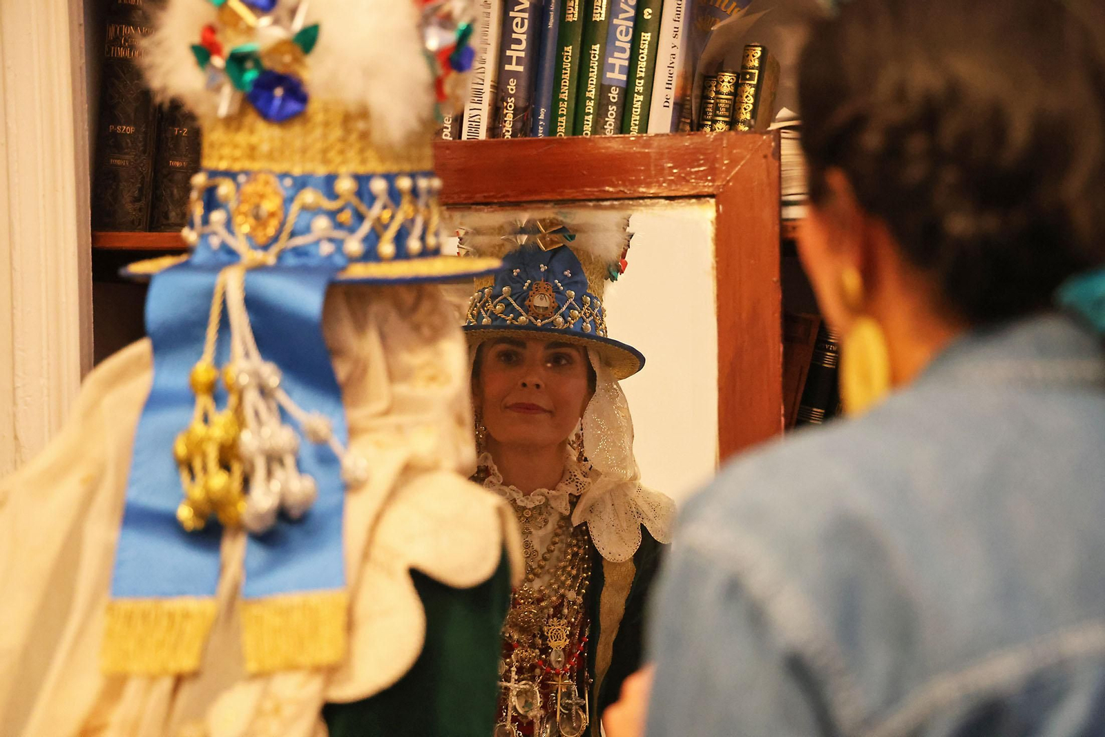 Las imágenes de la romería de San Benito Abad en el Cerro del Andévalo de Huelva