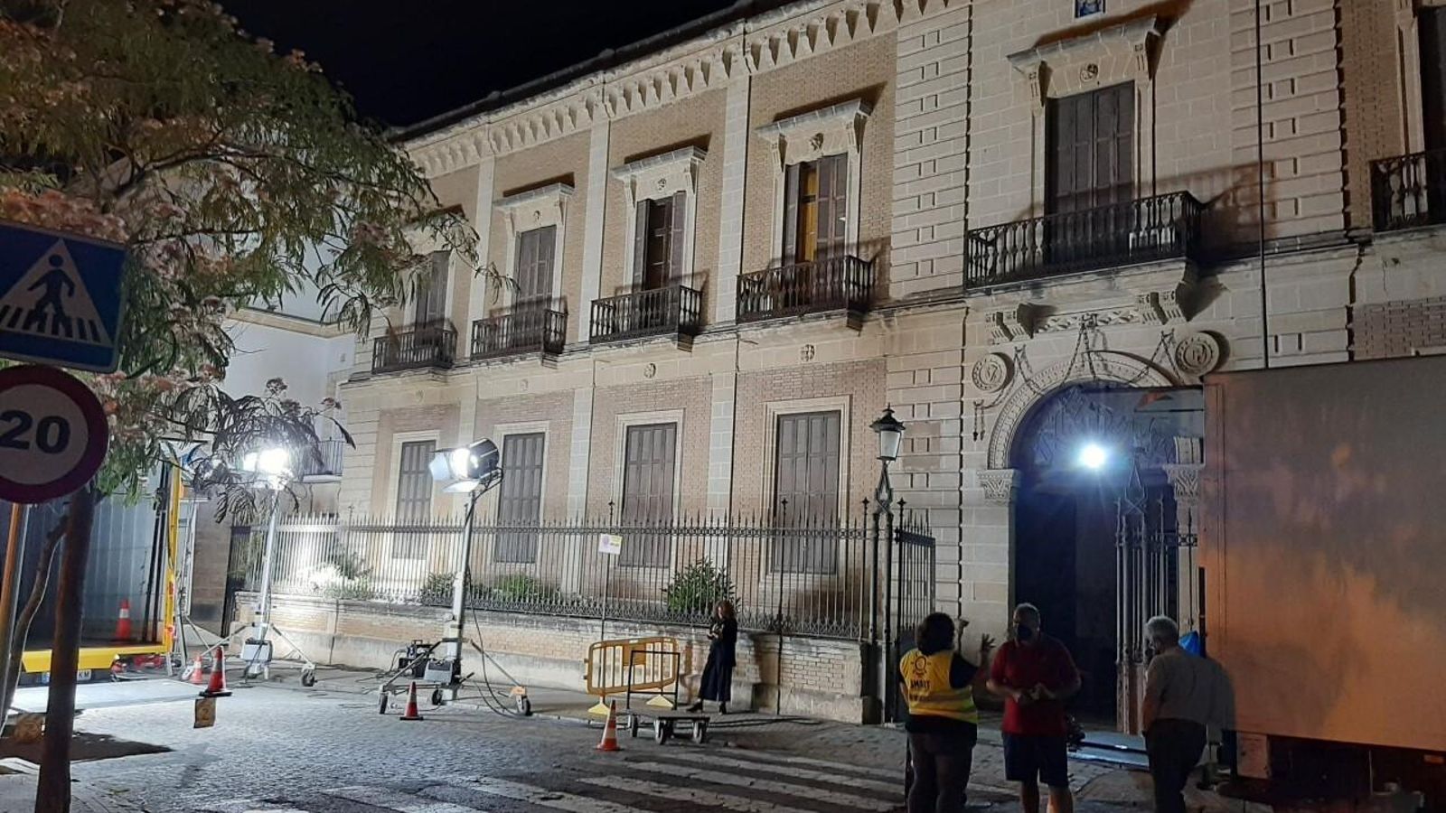 El palacio de Puerto Hermoso, un escenario para ‘La maniobra de la tortuga (2022)’.