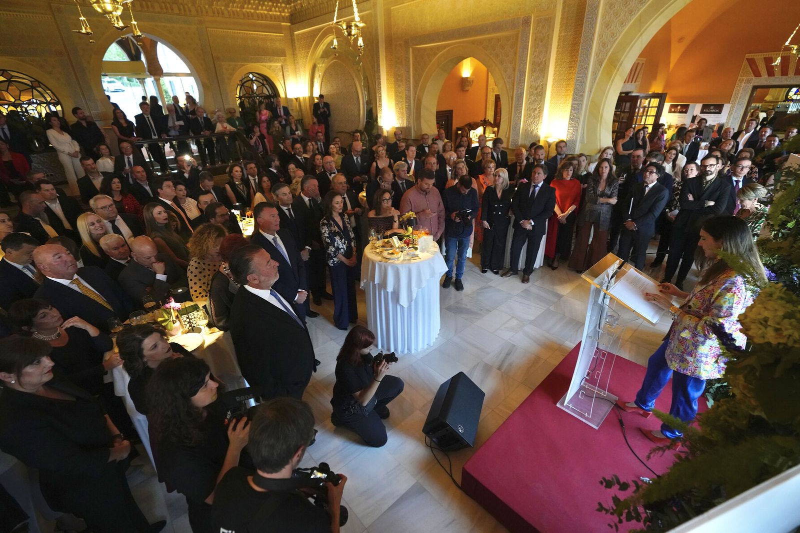 Fotos: El Hotel Alhambra Palace de Granada celebra la renovación de su logotipo