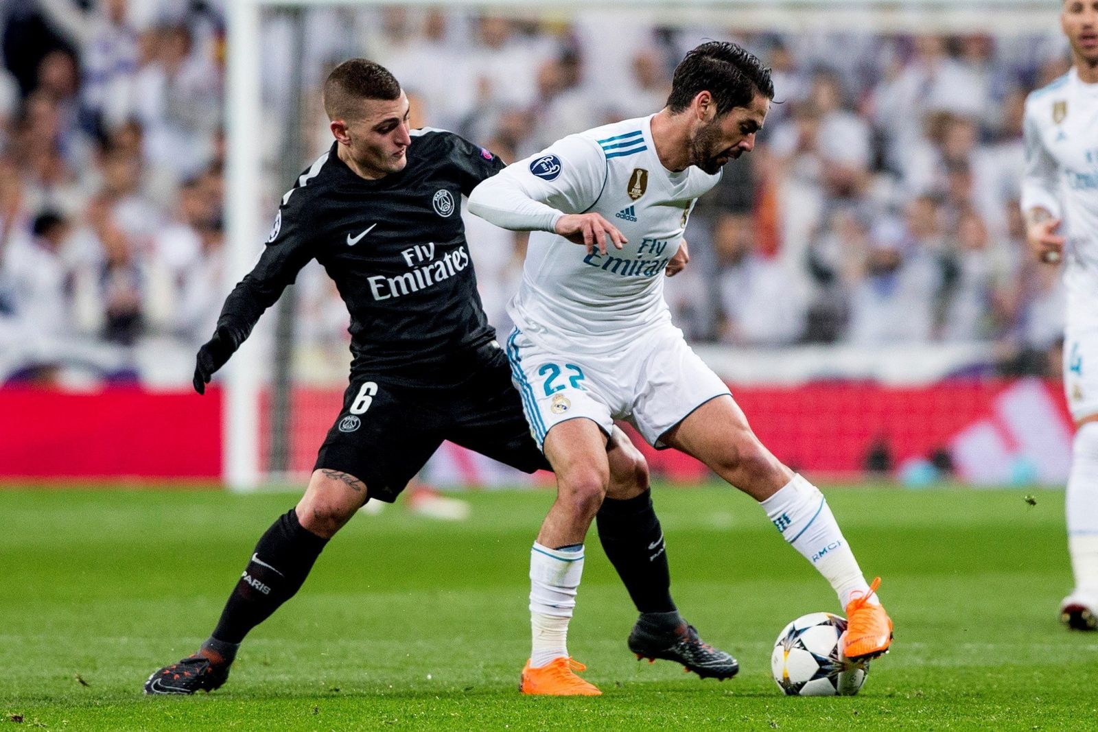 Verrati ante Isco en un partido de 'Champions'