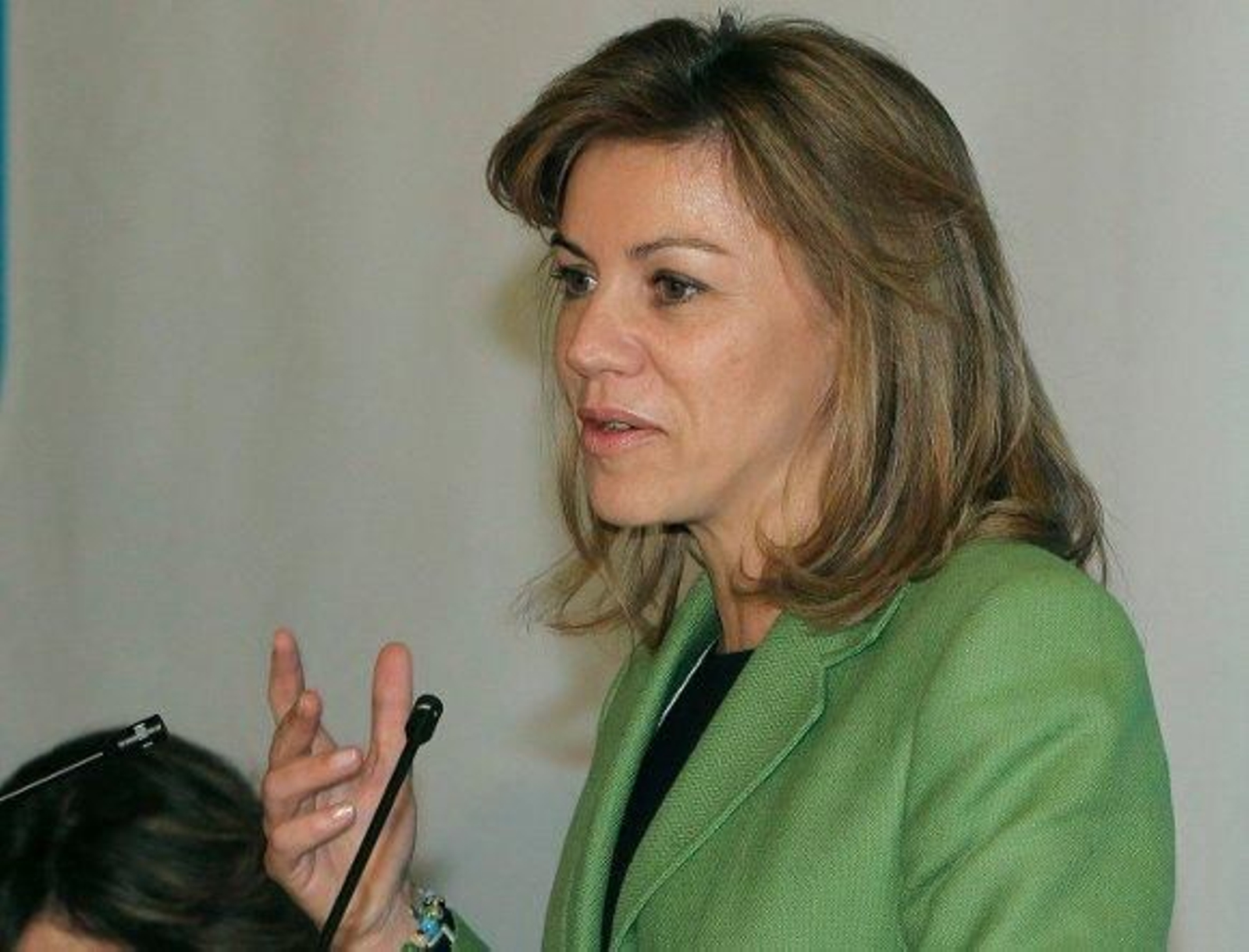 Cospedal tilda de "disparate" que "zorra" no sea un insulto