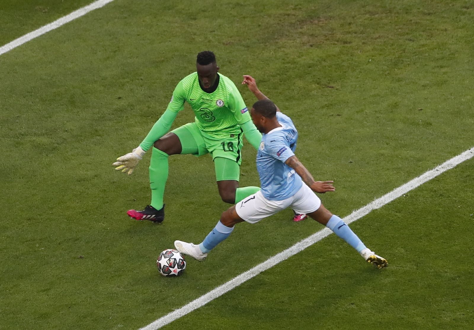 La final de la Champions entre el Manchester City y el Chelsea, en imágenes