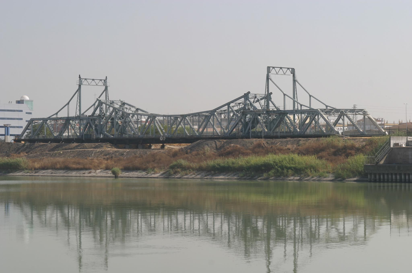 Estado actual del Puente de Hierro.