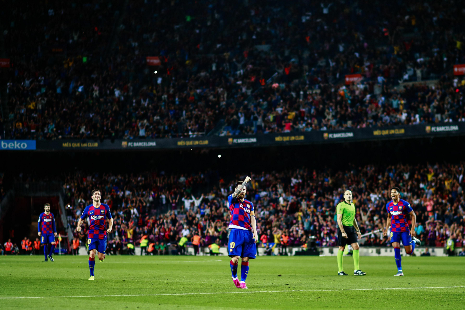 Las imágenes del Barcelona-Sevilla Las imágenes del Barcelona-Sevilla