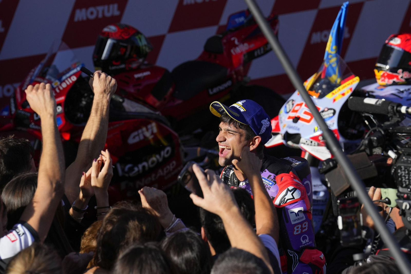 Las fotos del título mundial de Jorge Martín en MotoGP