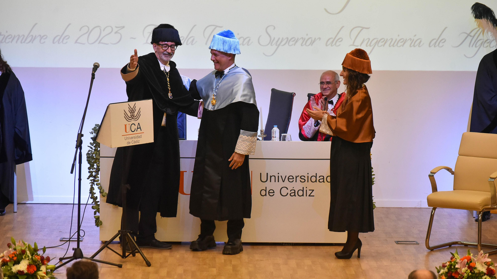 El nombramiento de Alejandro Sanz como Doctor Honoris Causa por la UCA en Algeciras