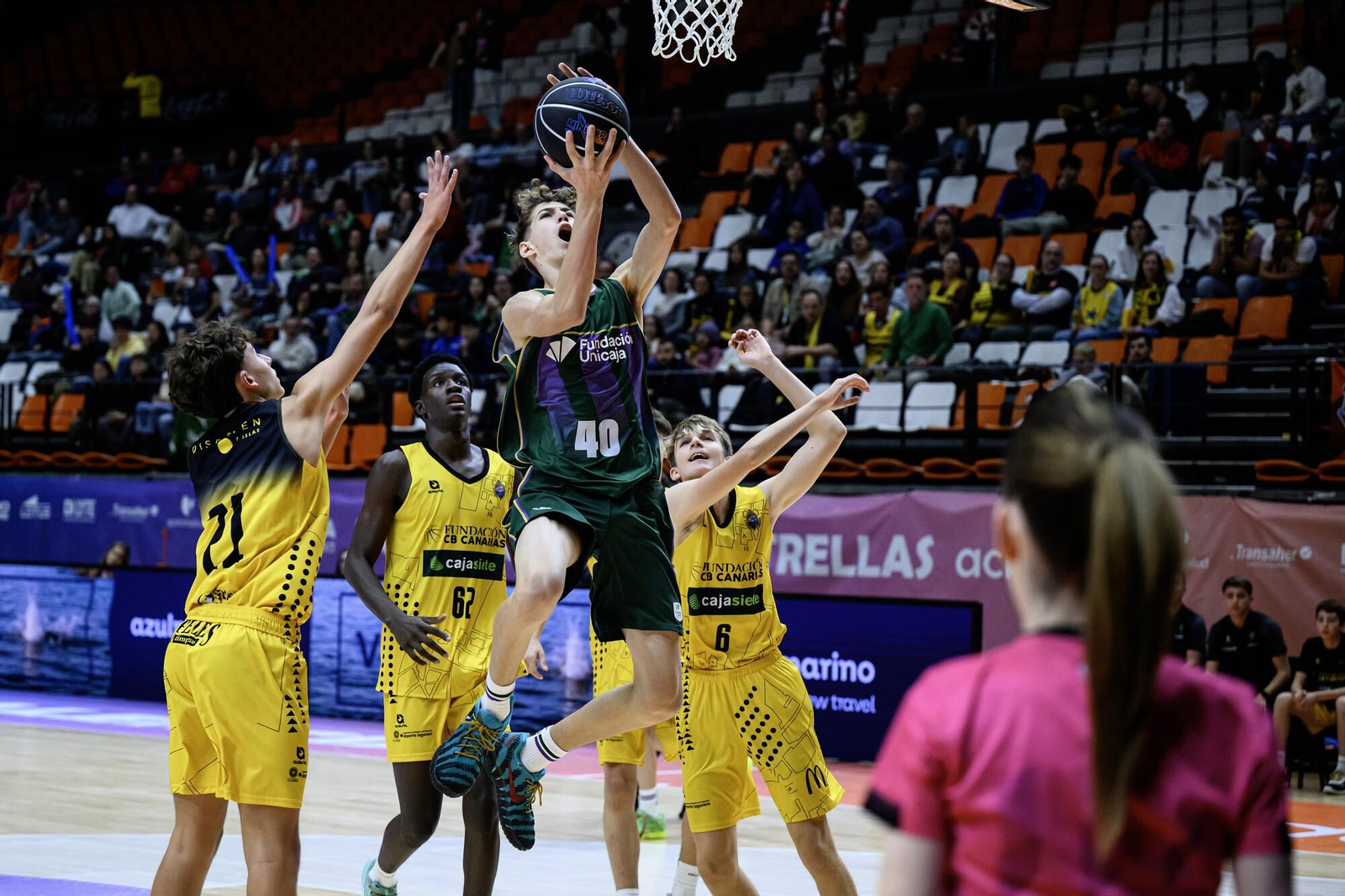 Minicopa: El Unicaja pierde ante el Canarias y jugará una final contra el UCAM Murcia