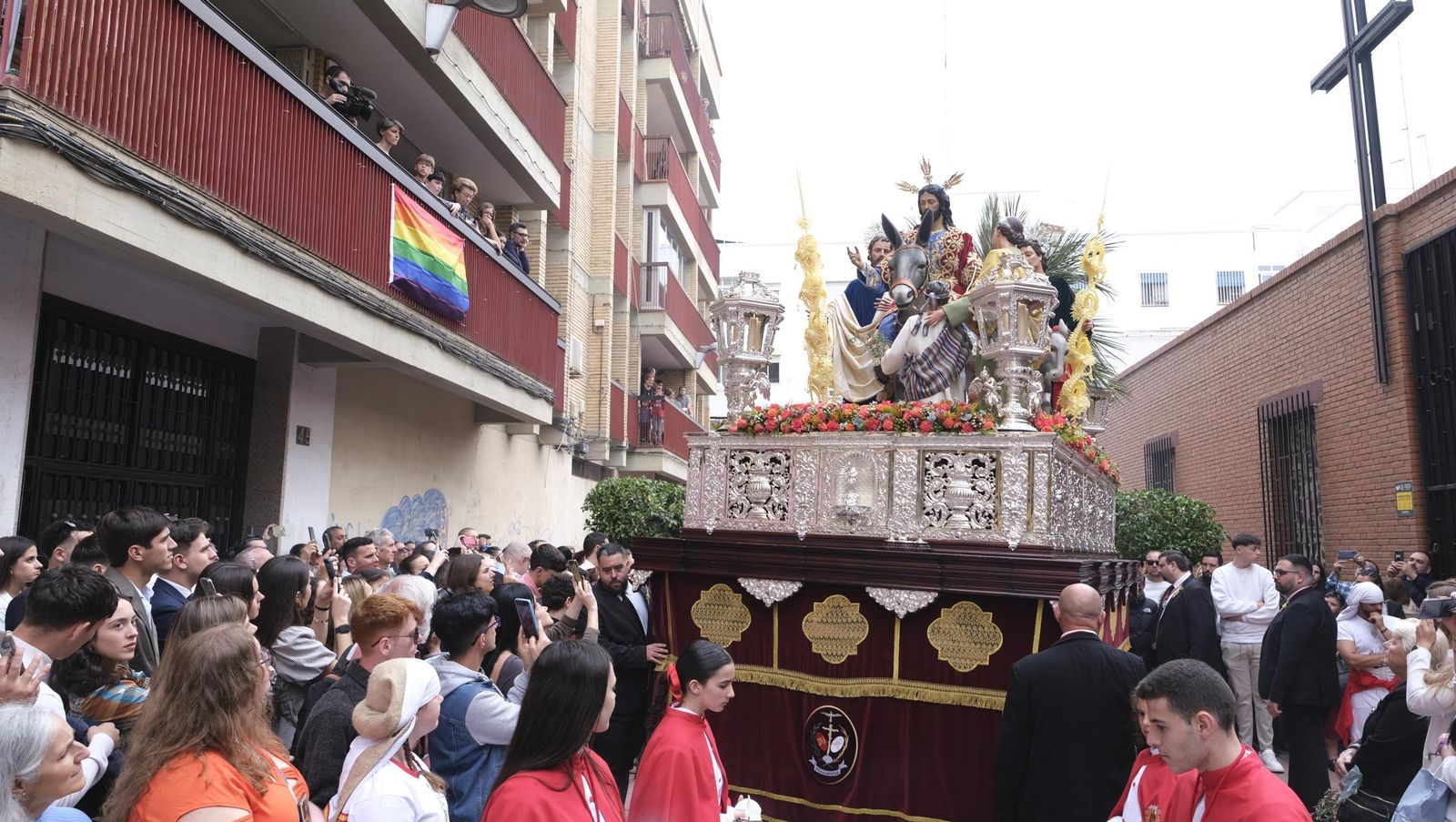 La Borriquita en la Semana Santa de Almería 2025, en imágenes