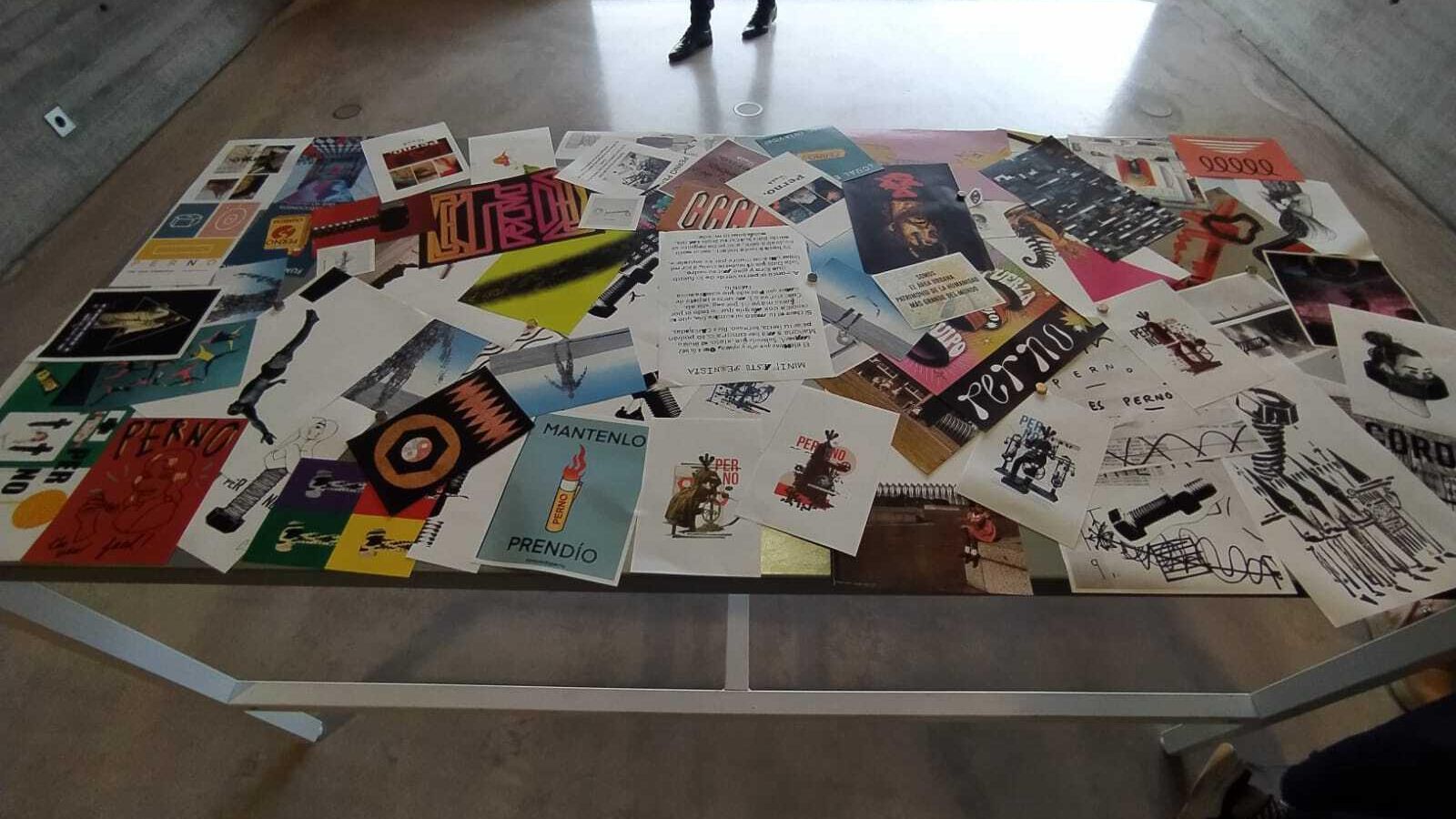 Parte de la exposición 'Limes'