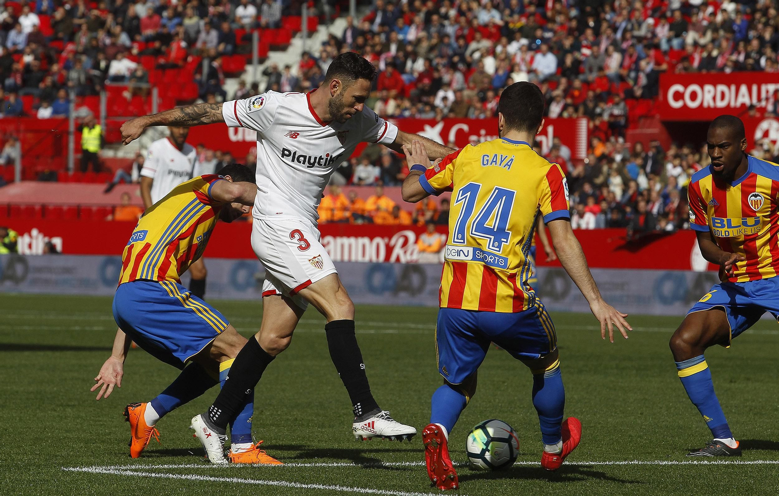 El Sevilla FC-Valencia, en imágenes