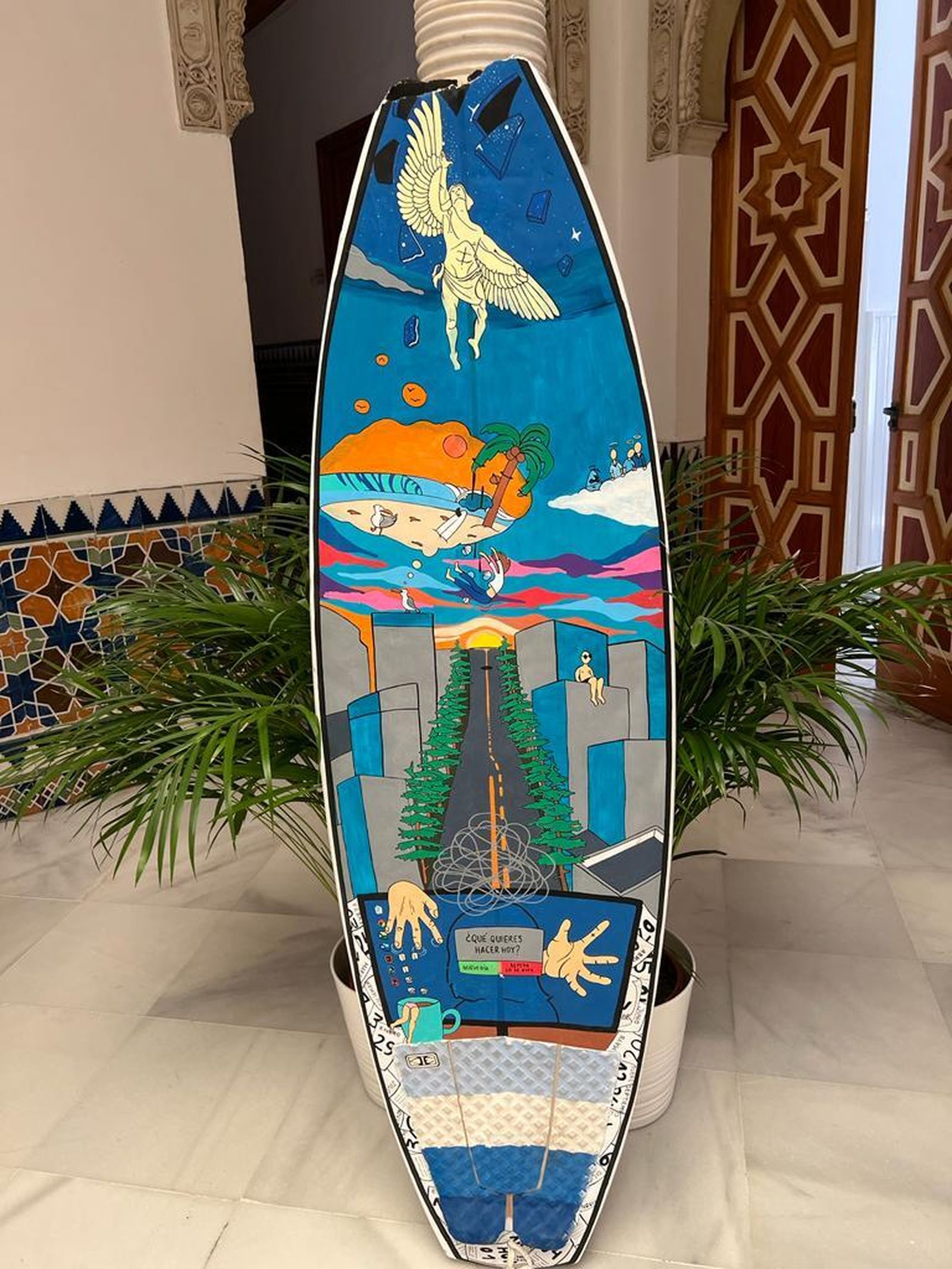 Una pieza de María Plata.