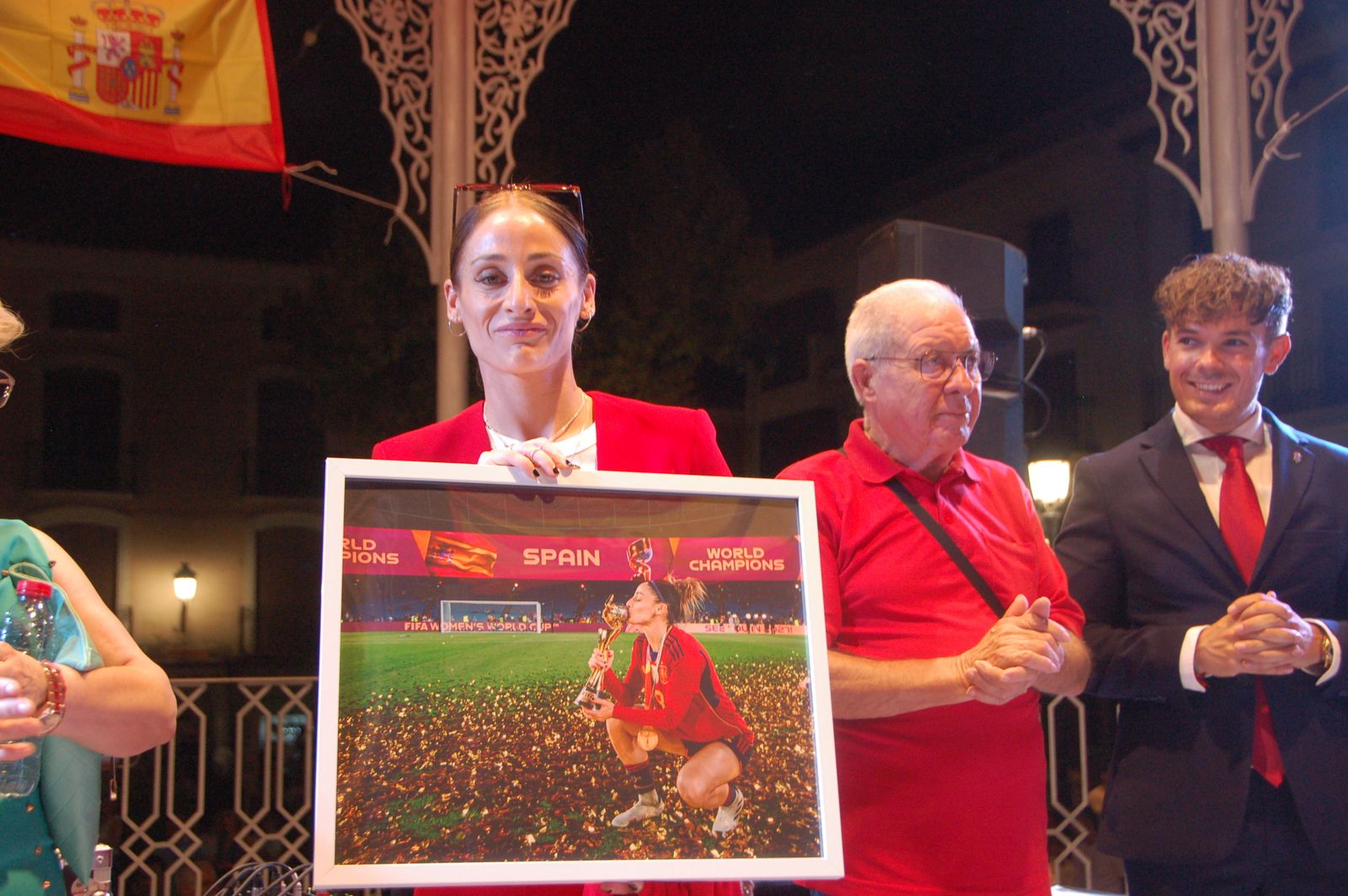 La campeona del mundo Esther González, homenajeada en Huéscar, su pueblo