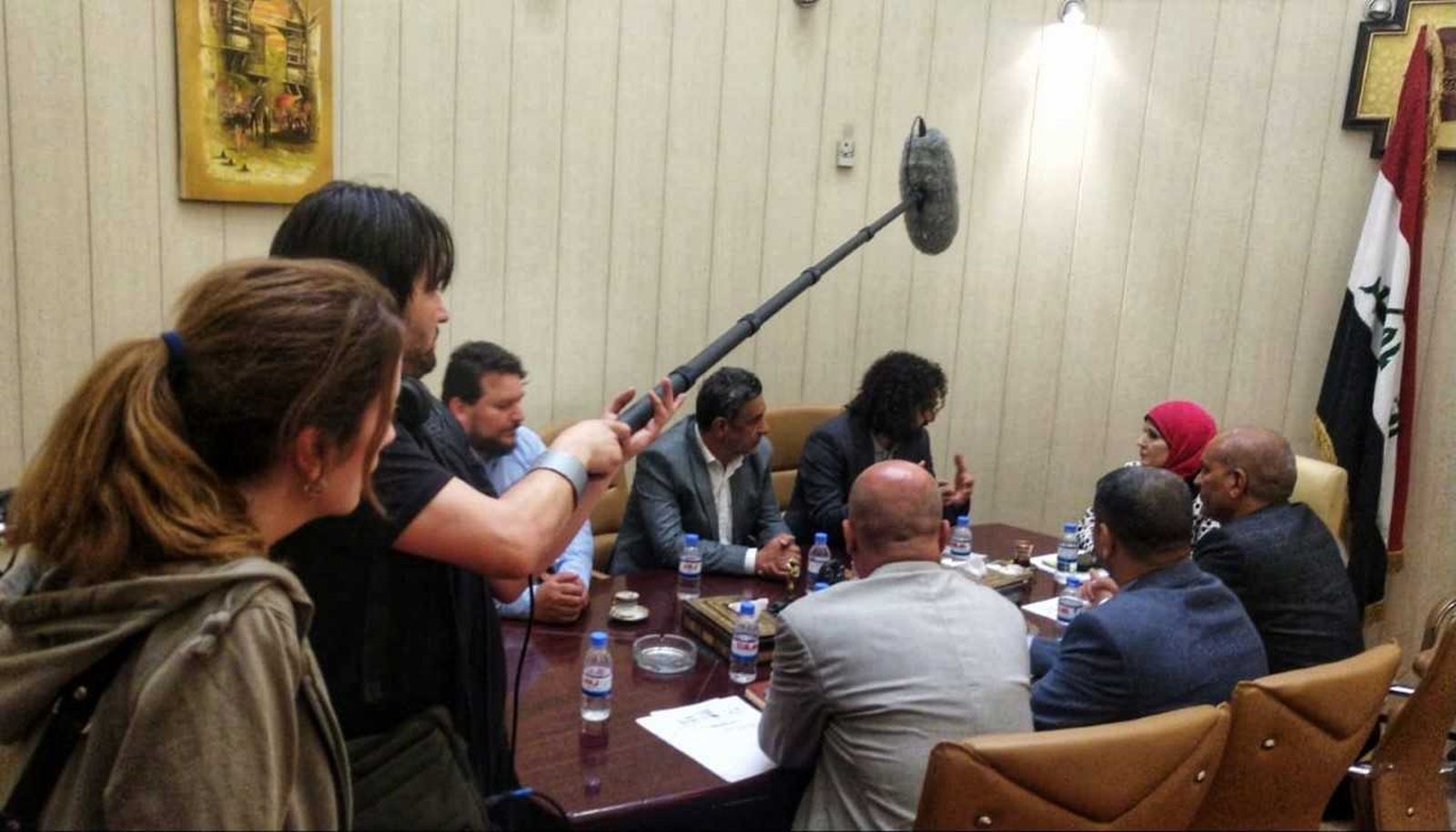 Un momento del reportaje de 'En portada'